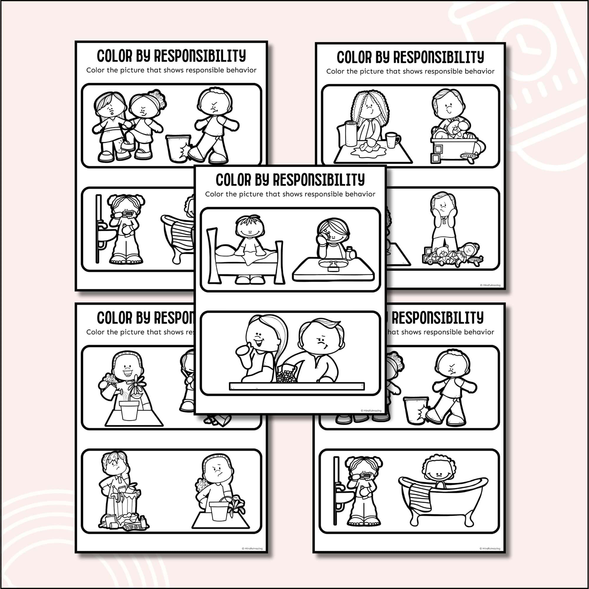 Summer Bucket List Taking Responsibility Activities