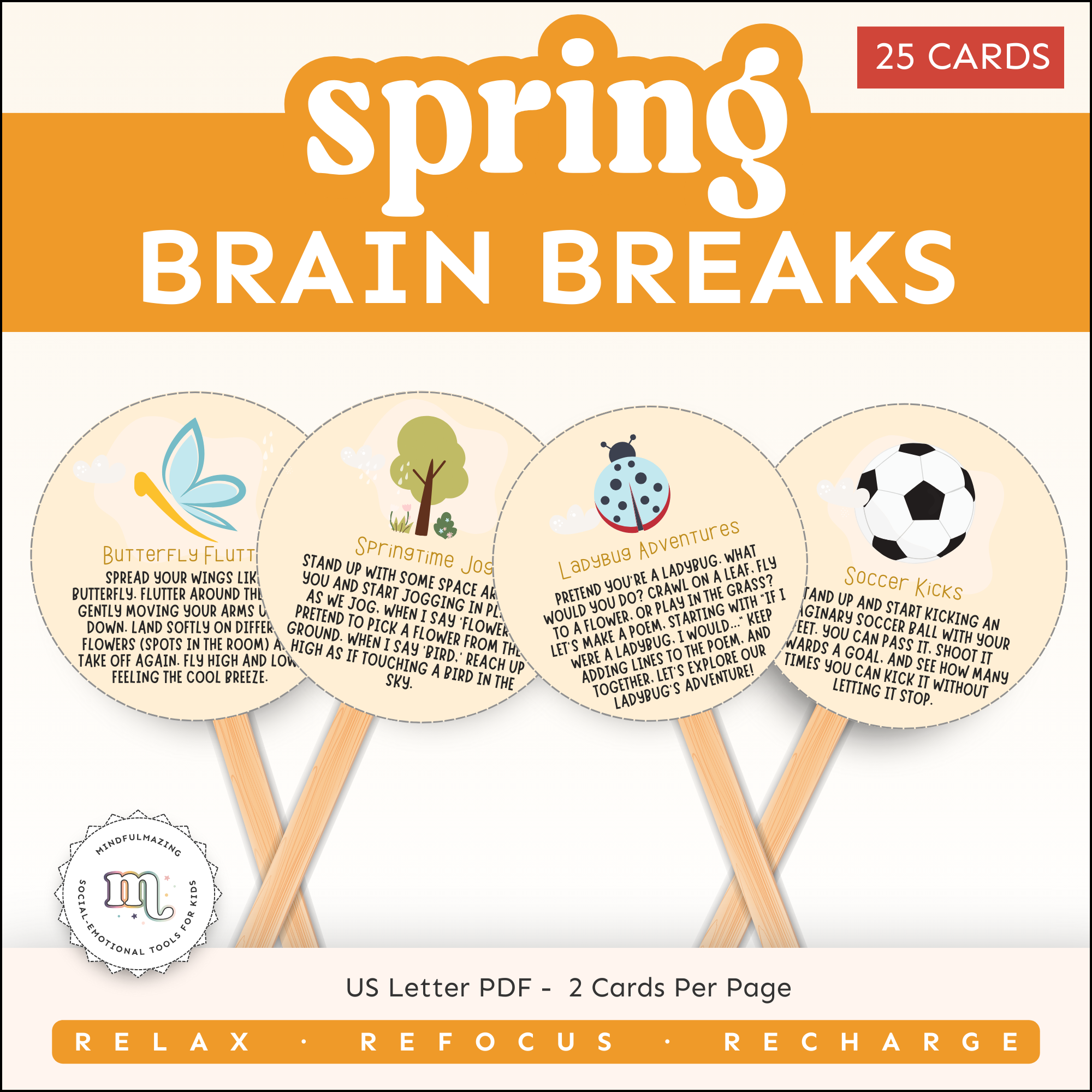 Spring-themed Brain Breaks