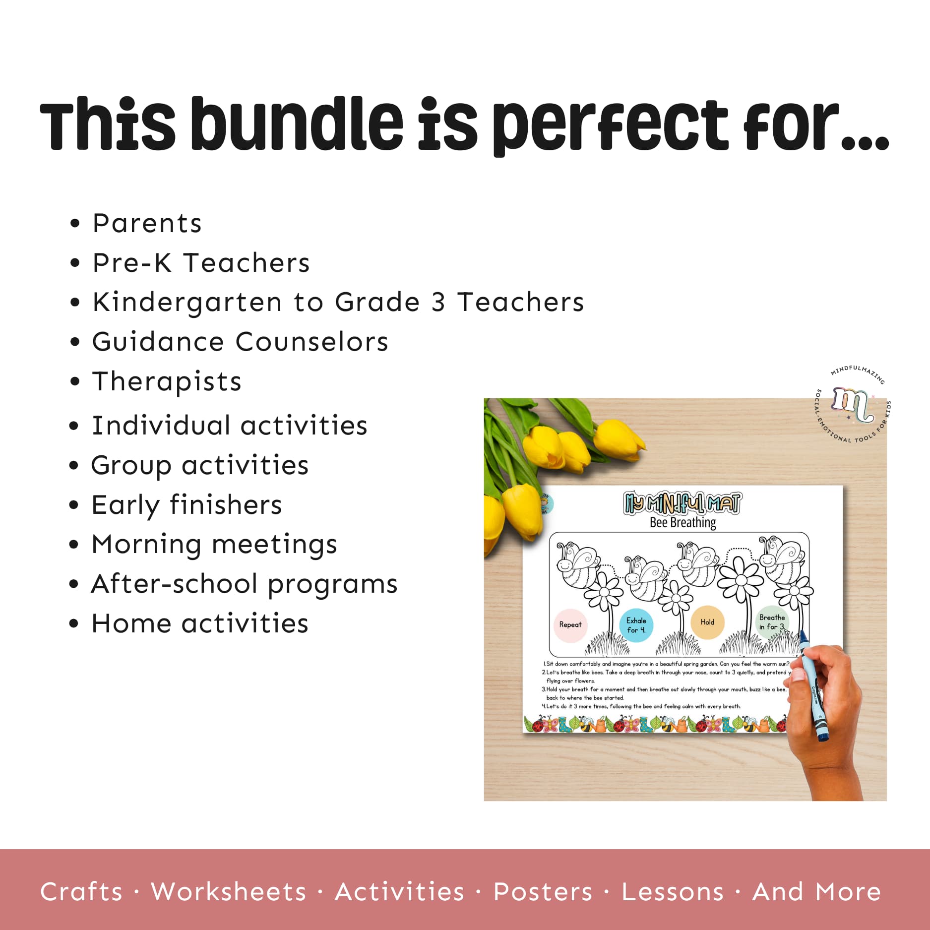 Seasonal Giant Social Emotional Learning Activities Bundle