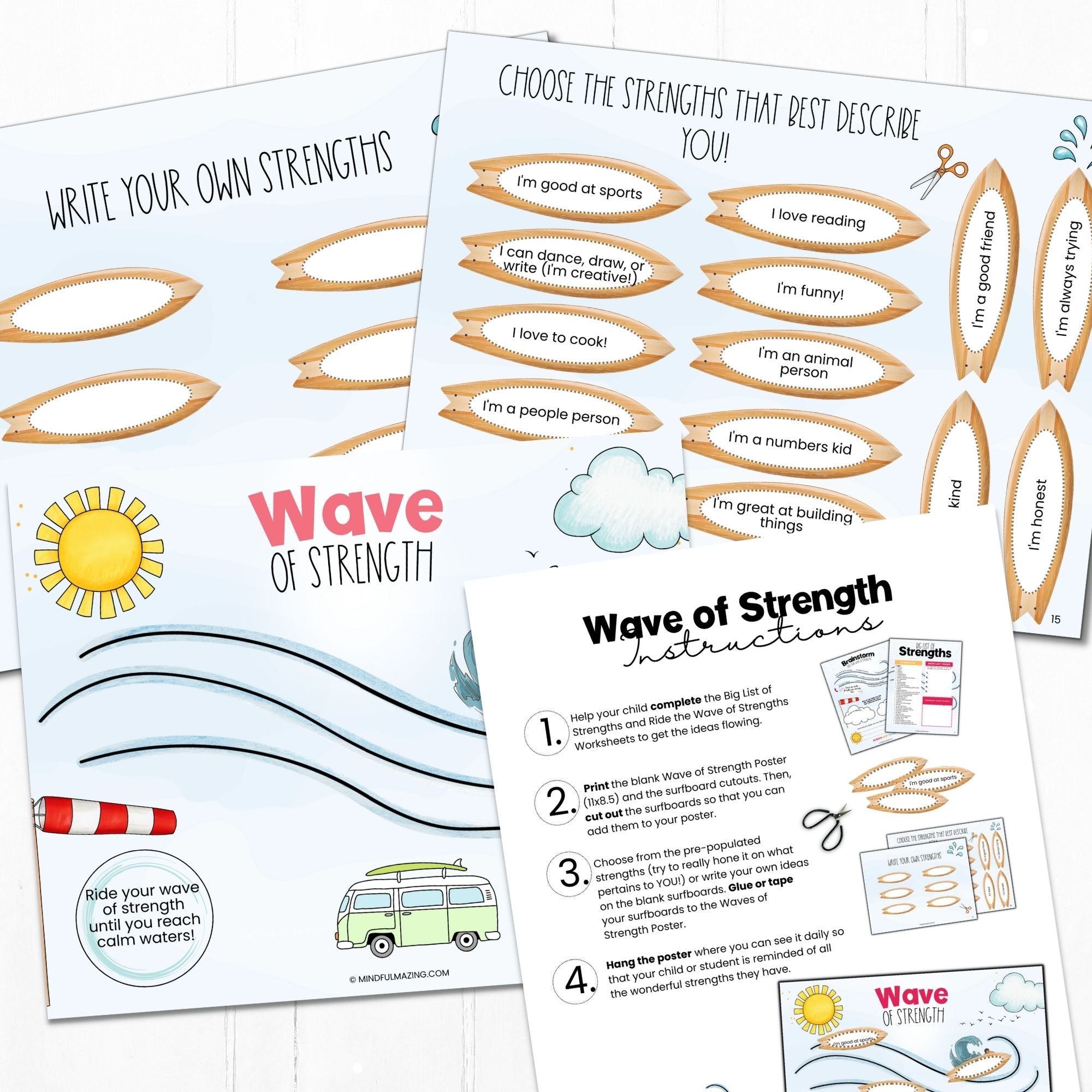 Confidence + Positivity Kit for Kids (Ages 5 to 11)