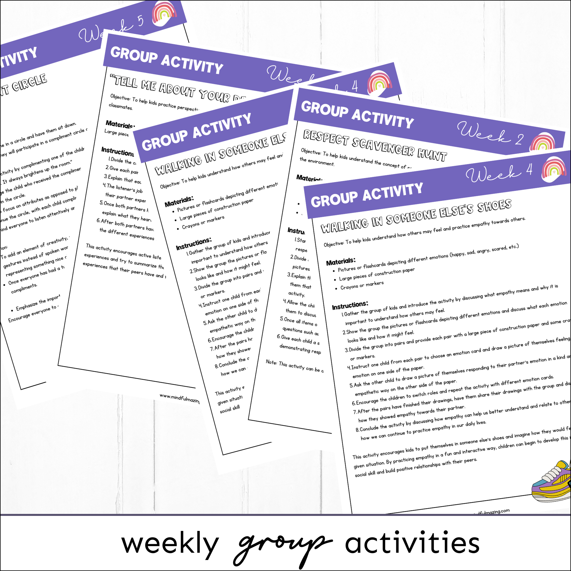 Social Skills Social-Emotional Learning Unit (ages 3 - 8)