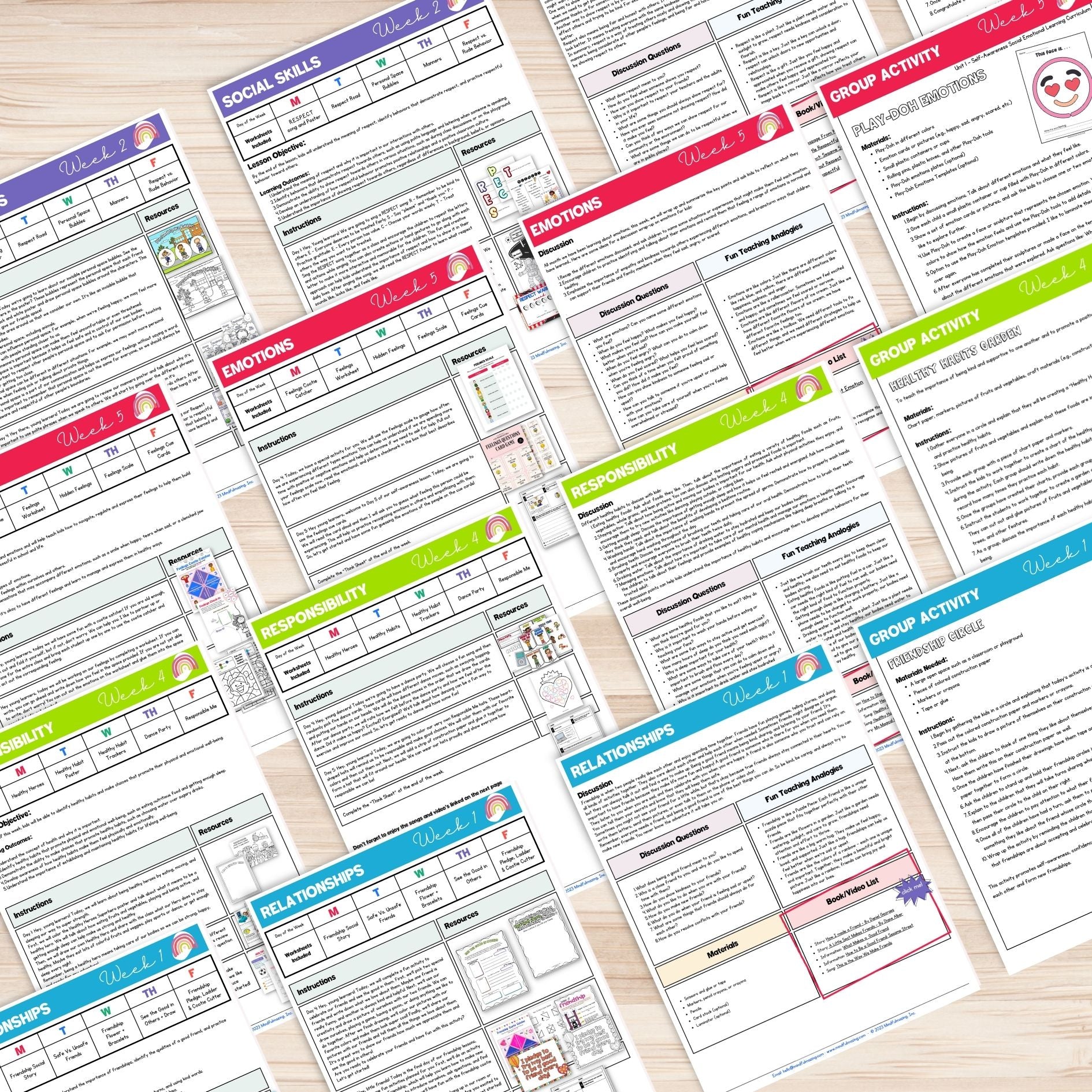 HeartSmart Social-Emotional Learning Curriculum (ages 3 - 8)