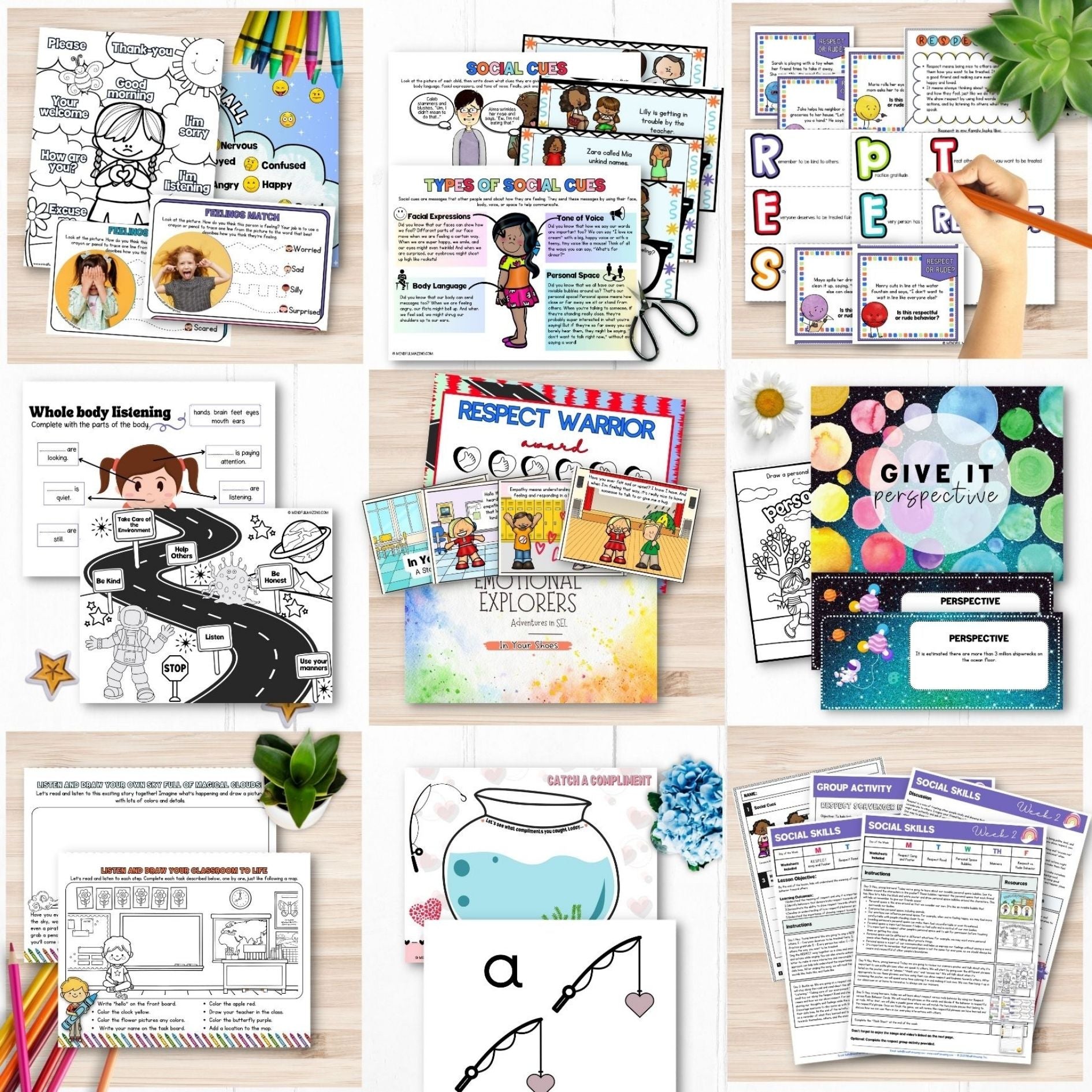 HeartSmart Social-Emotional Learning Curriculum (ages 3 - 8)