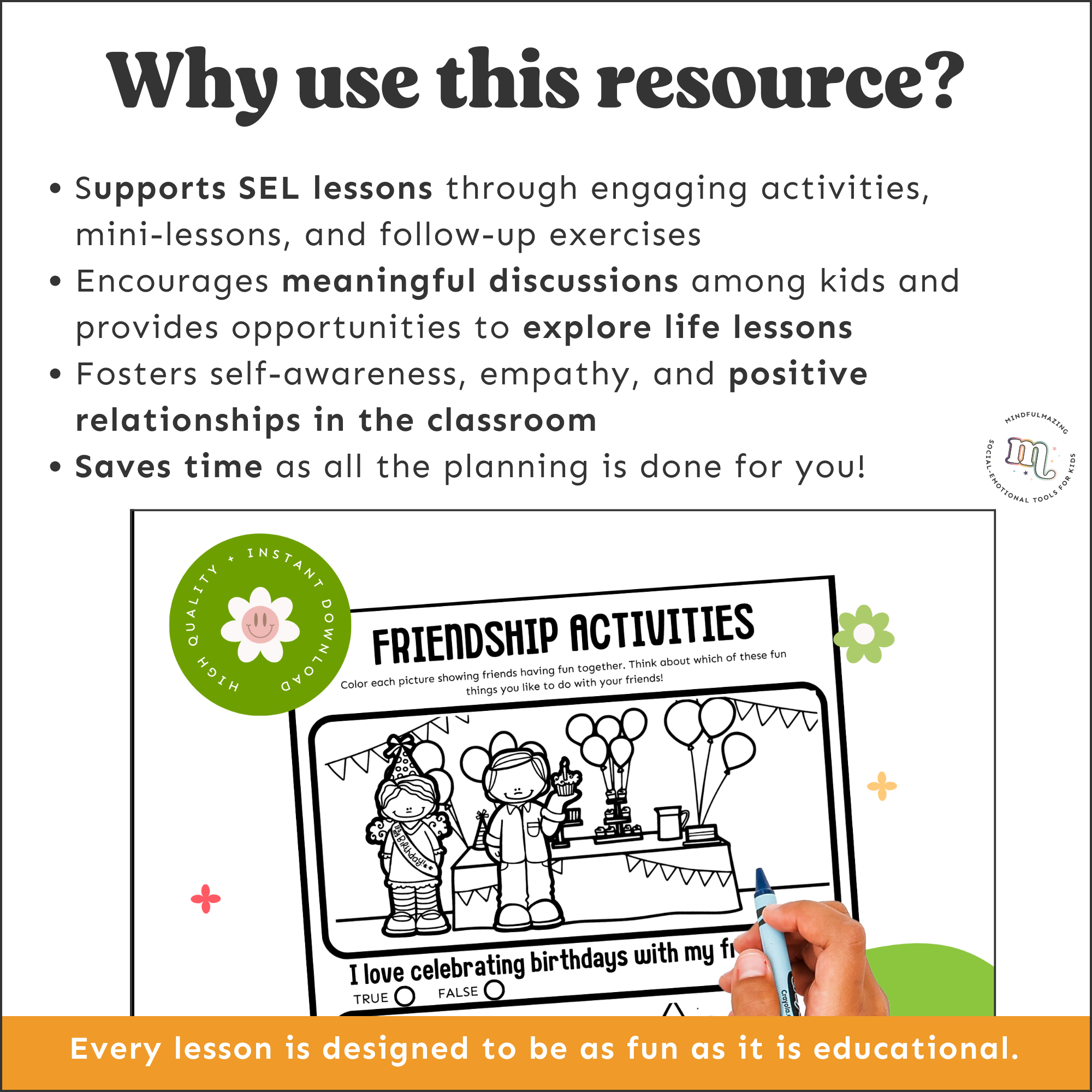 Spring Social-Emotional Learning Mega Bundle