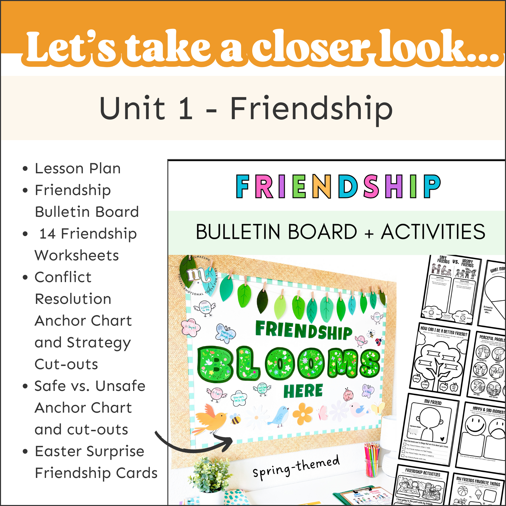 Spring Social-Emotional Learning Mega Bundle