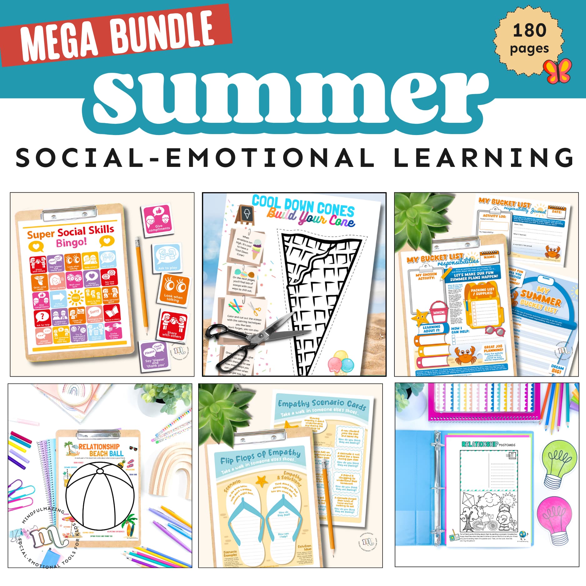 Seasonal Giant Social Emotional Learning Activities Bundle
