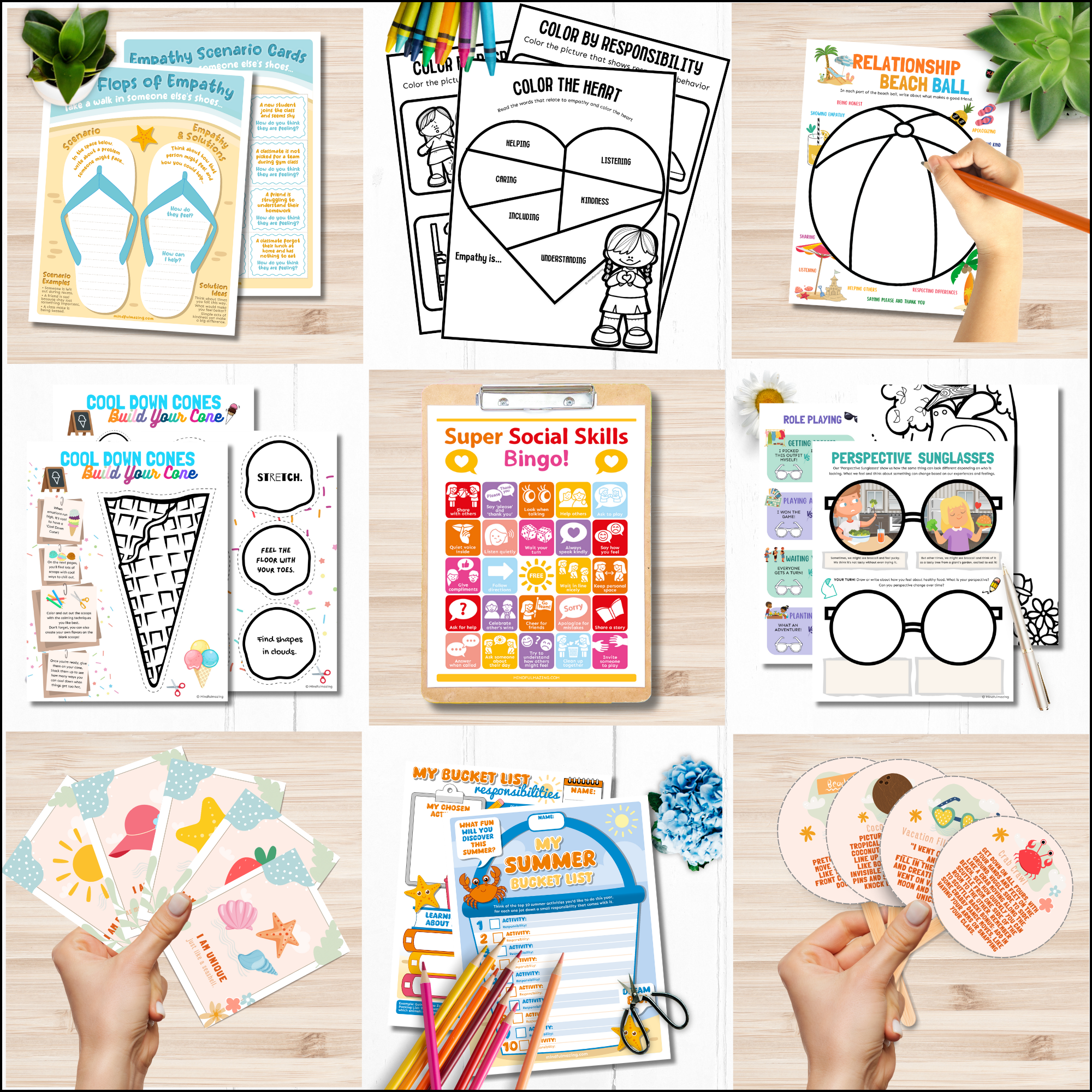 Summer Social-Emotional Learning Mega Bundle