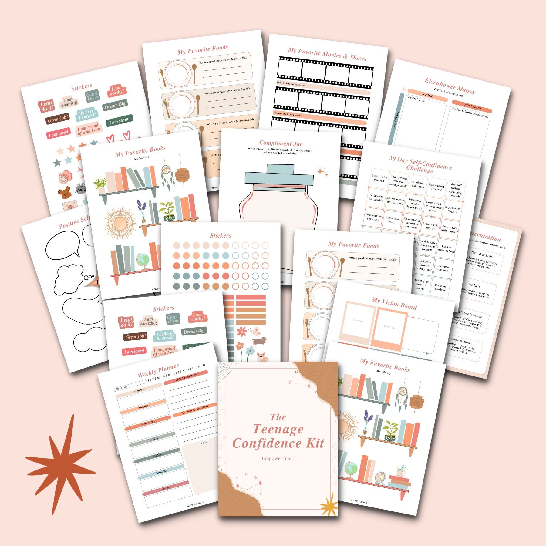 Teenage Confidence + Self-Esteem Kit