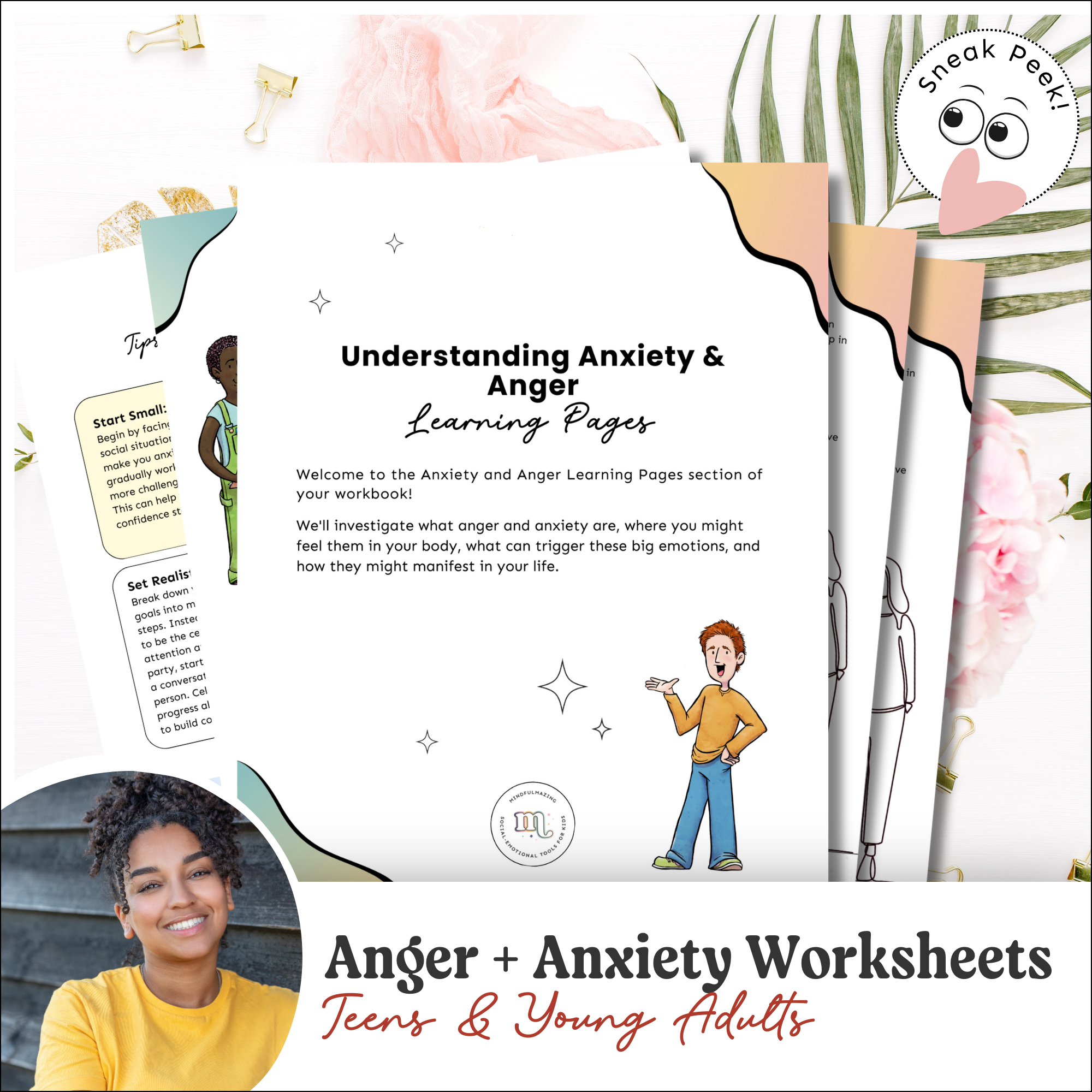 Teen & Young Adult Mega Emotions Workbook
