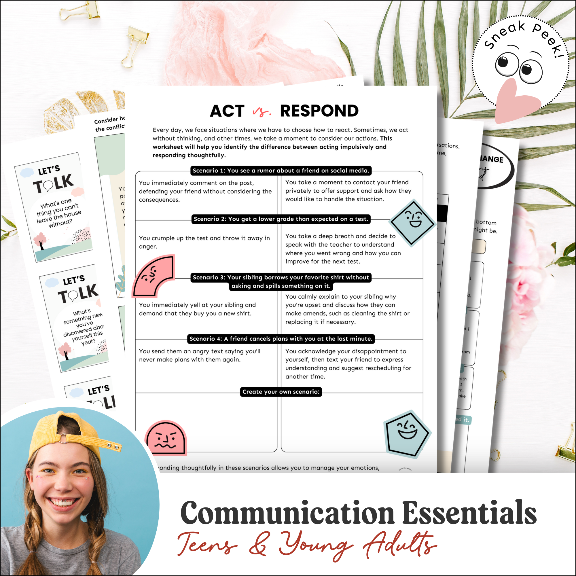 Teen & Young Adult Mega Emotions Workbook