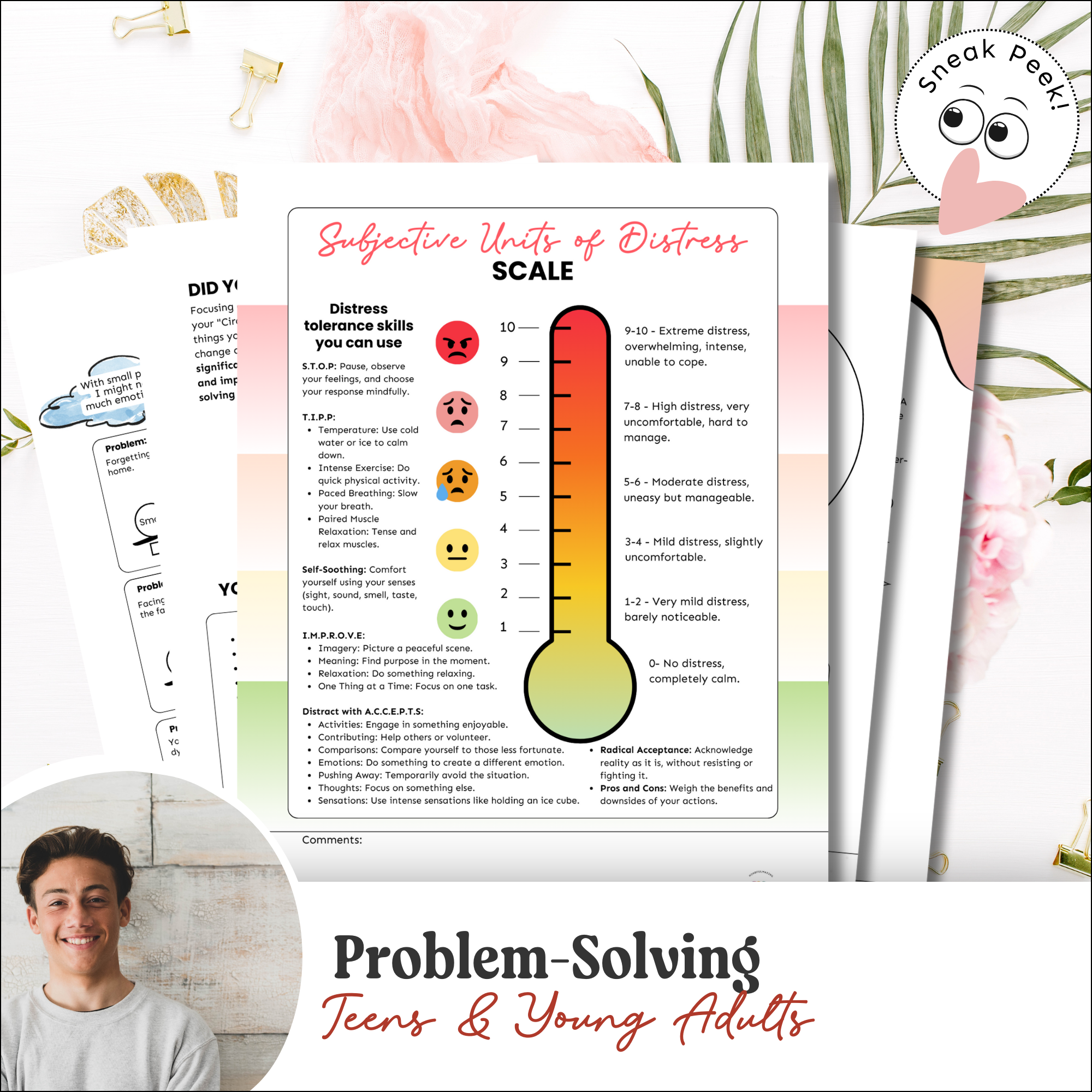 Teen & Young Adult Mega Emotions Workbook