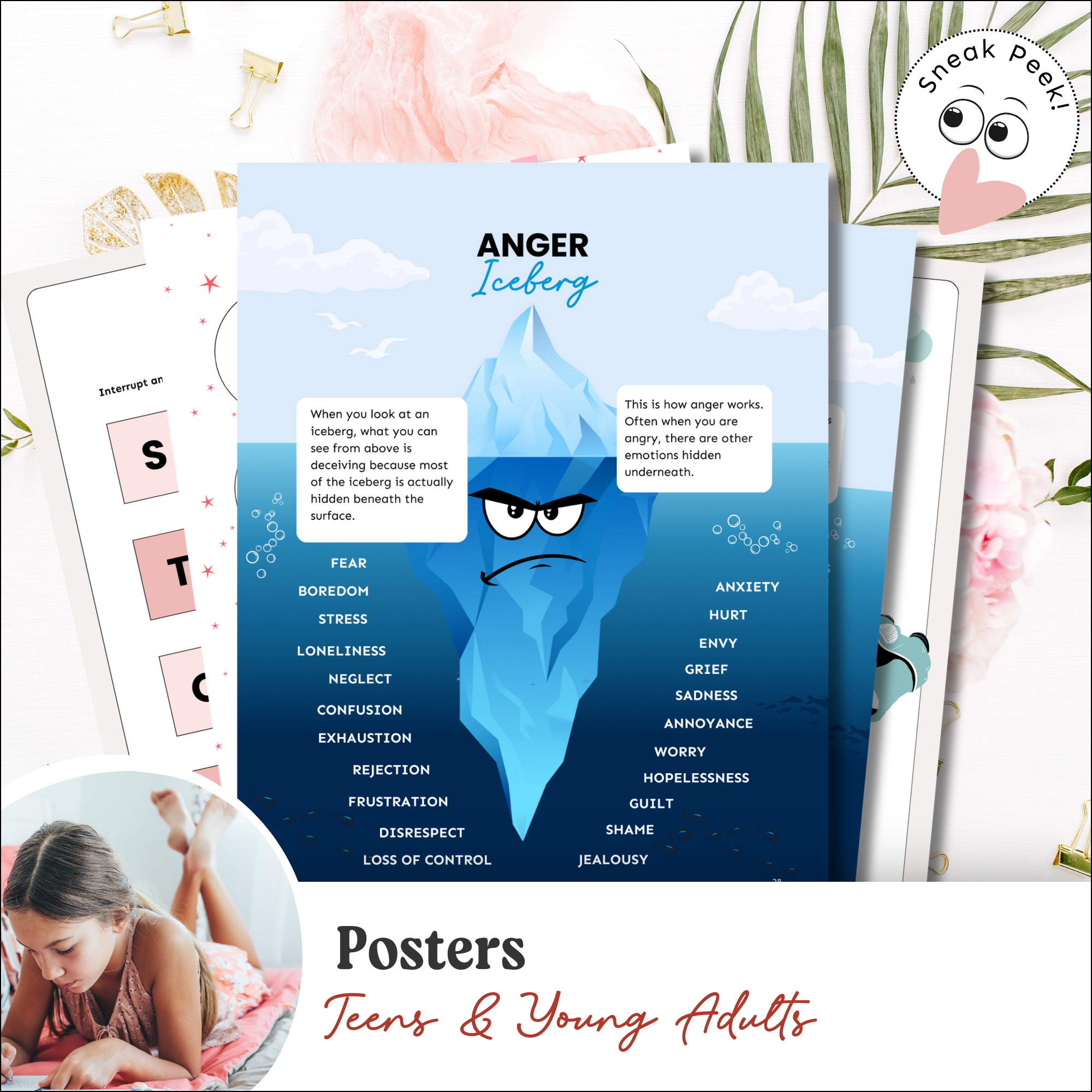 Teen & Young Adult Mega Emotions Workbook