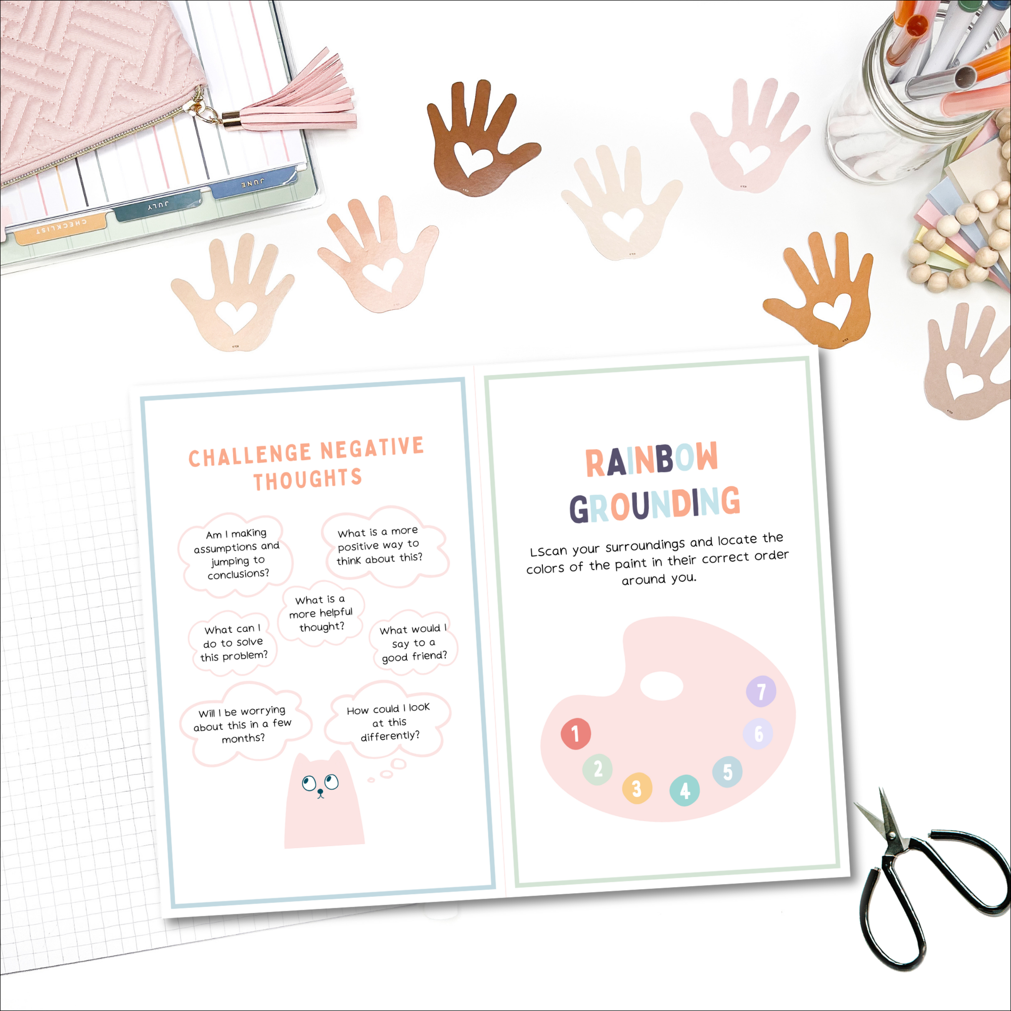 Anxiety Coping Skills Cards