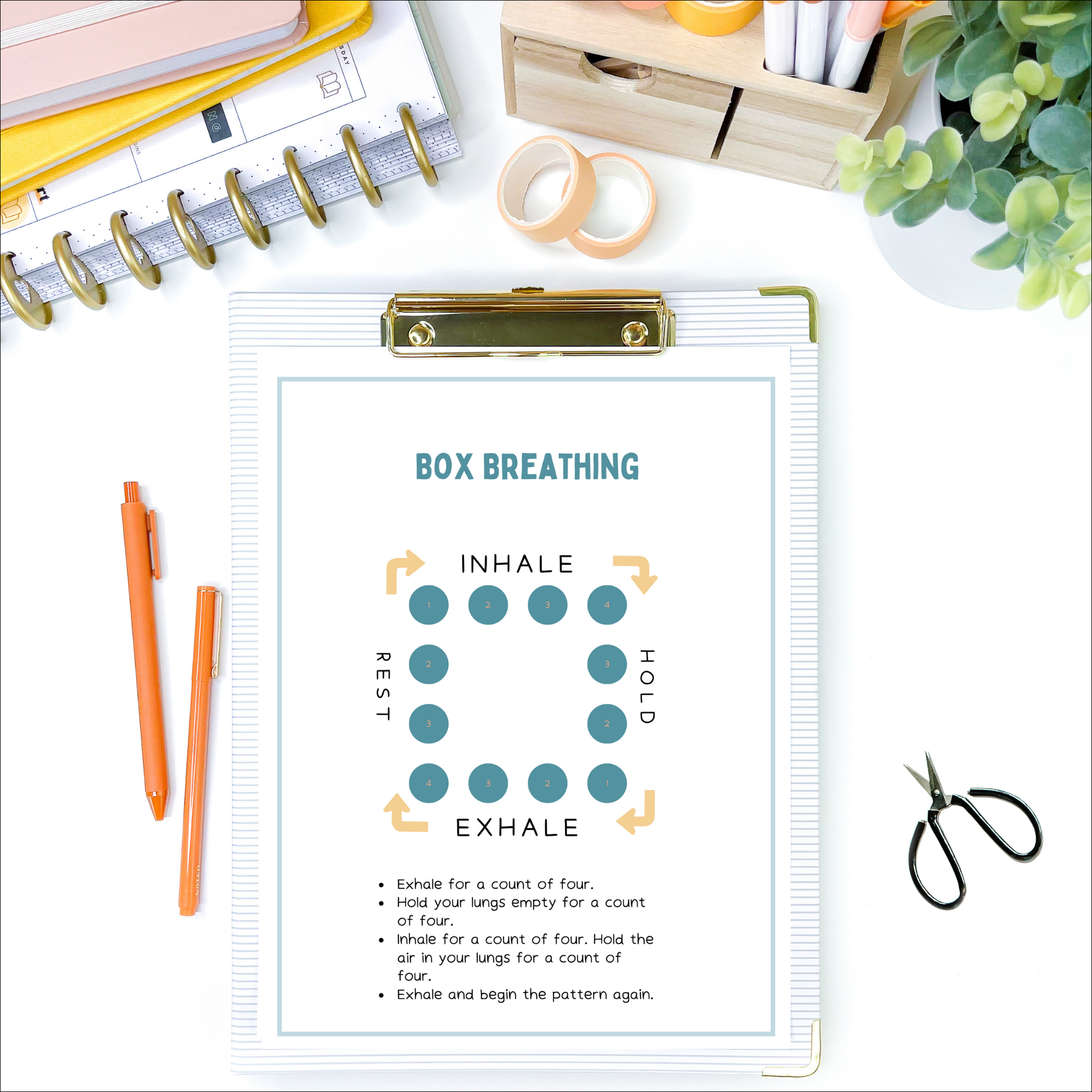 Anxiety Coping Skills Cards