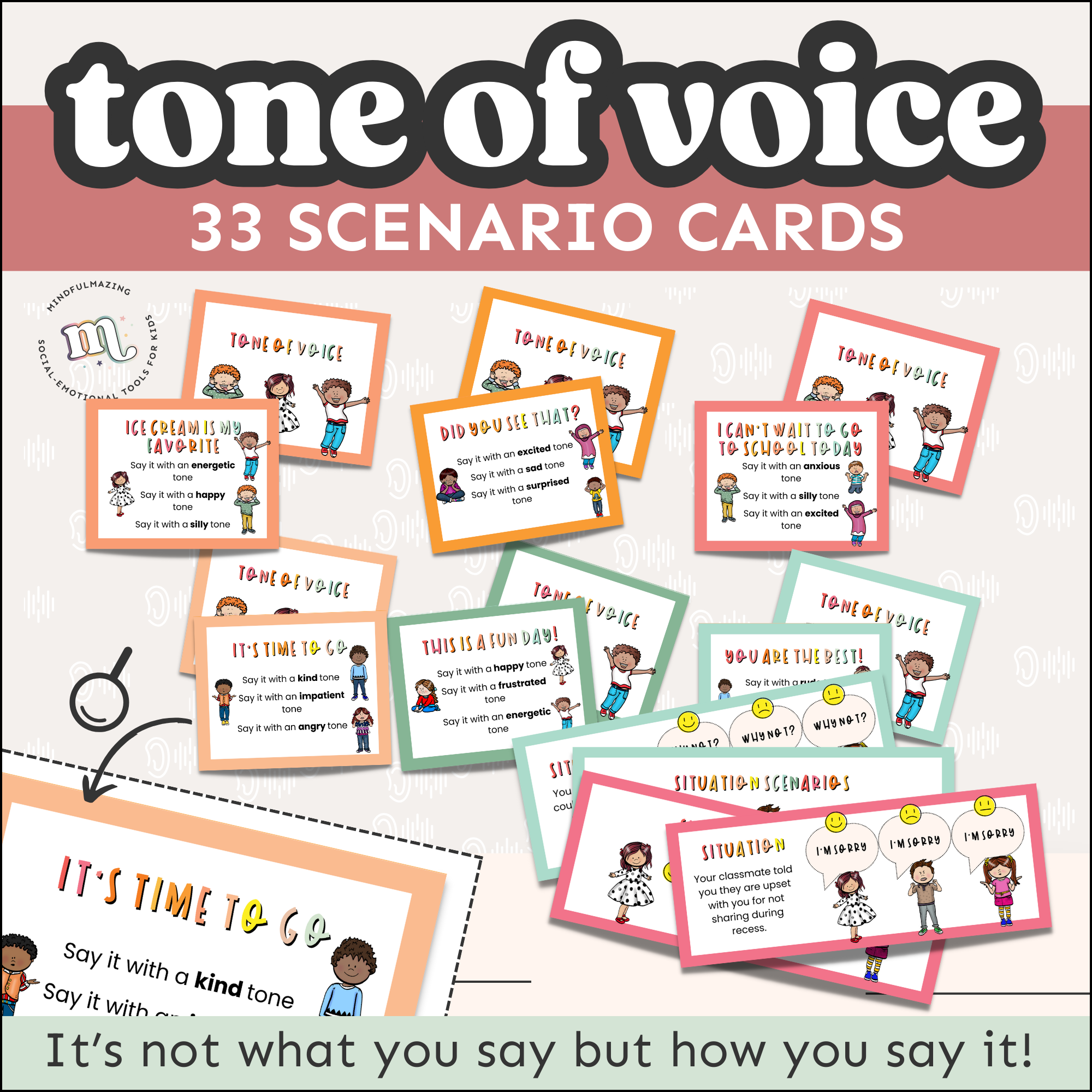 Tone of Voice (PDF) Ages 4-10