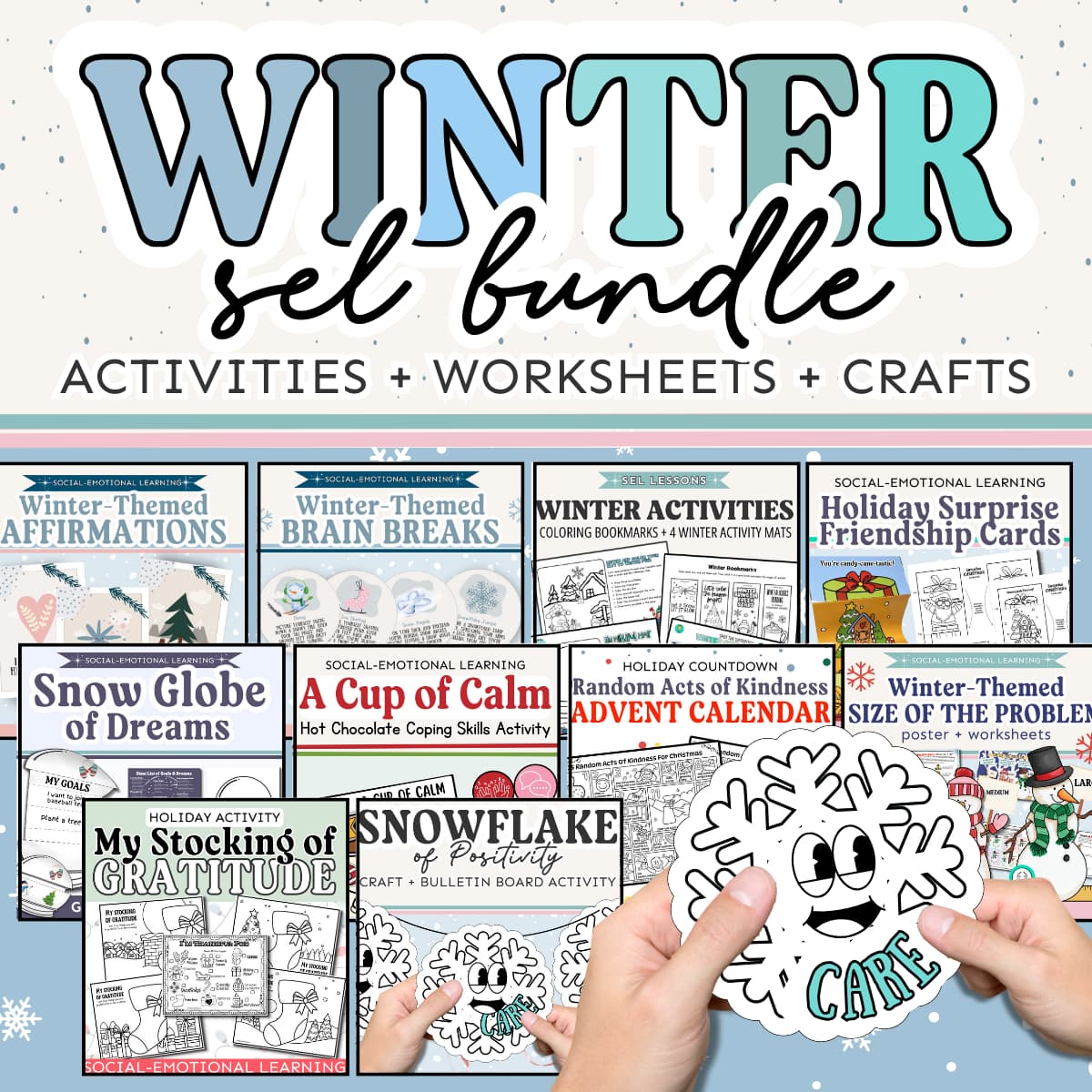 Winter Social-Emotional Learning Mega Bundle