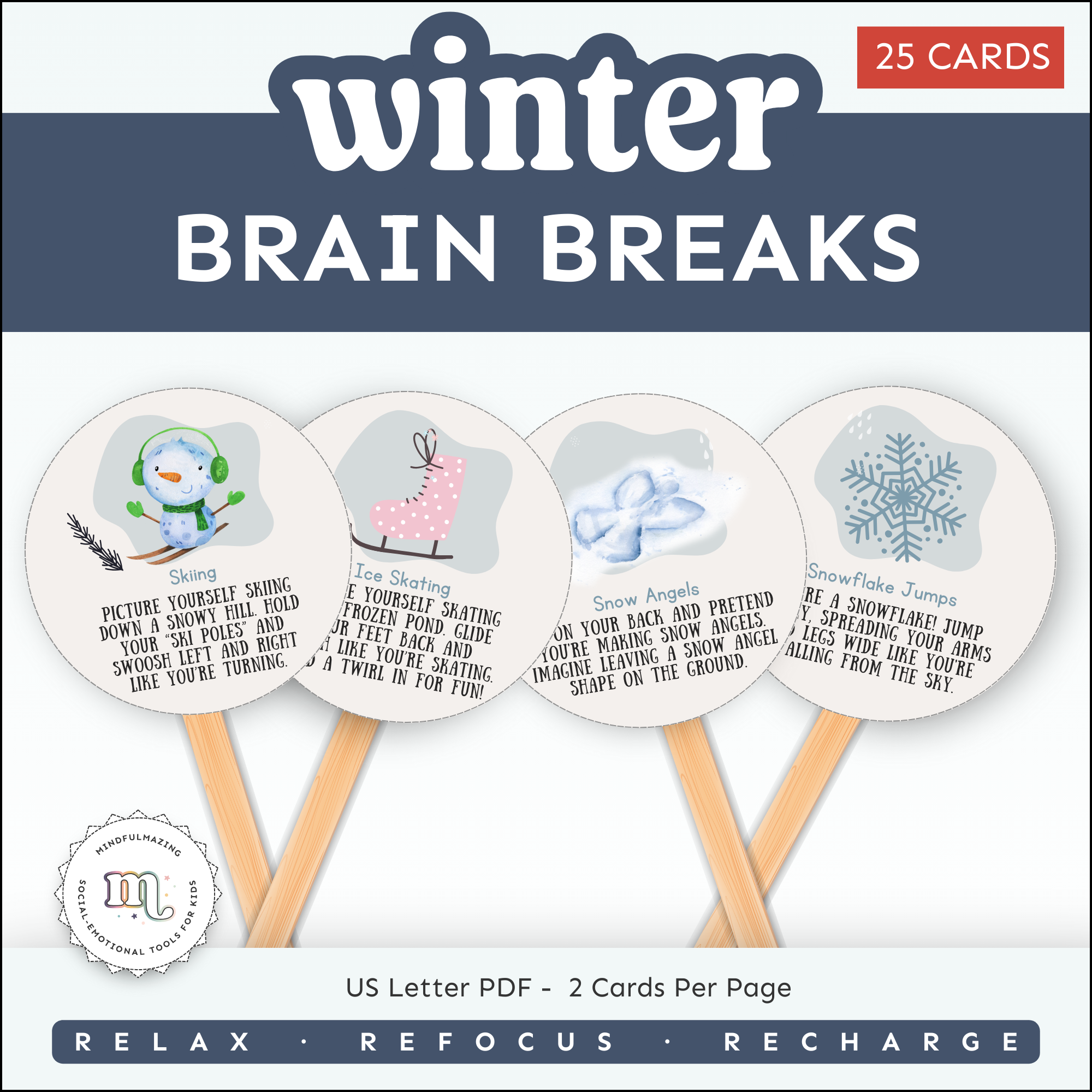 Winter-themed Brain Breaks