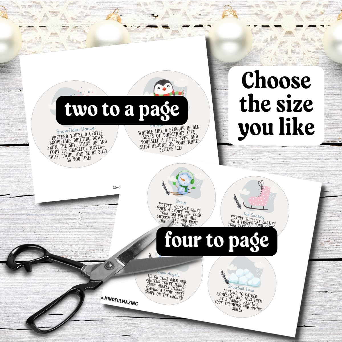 Winter-themed Brain Breaks