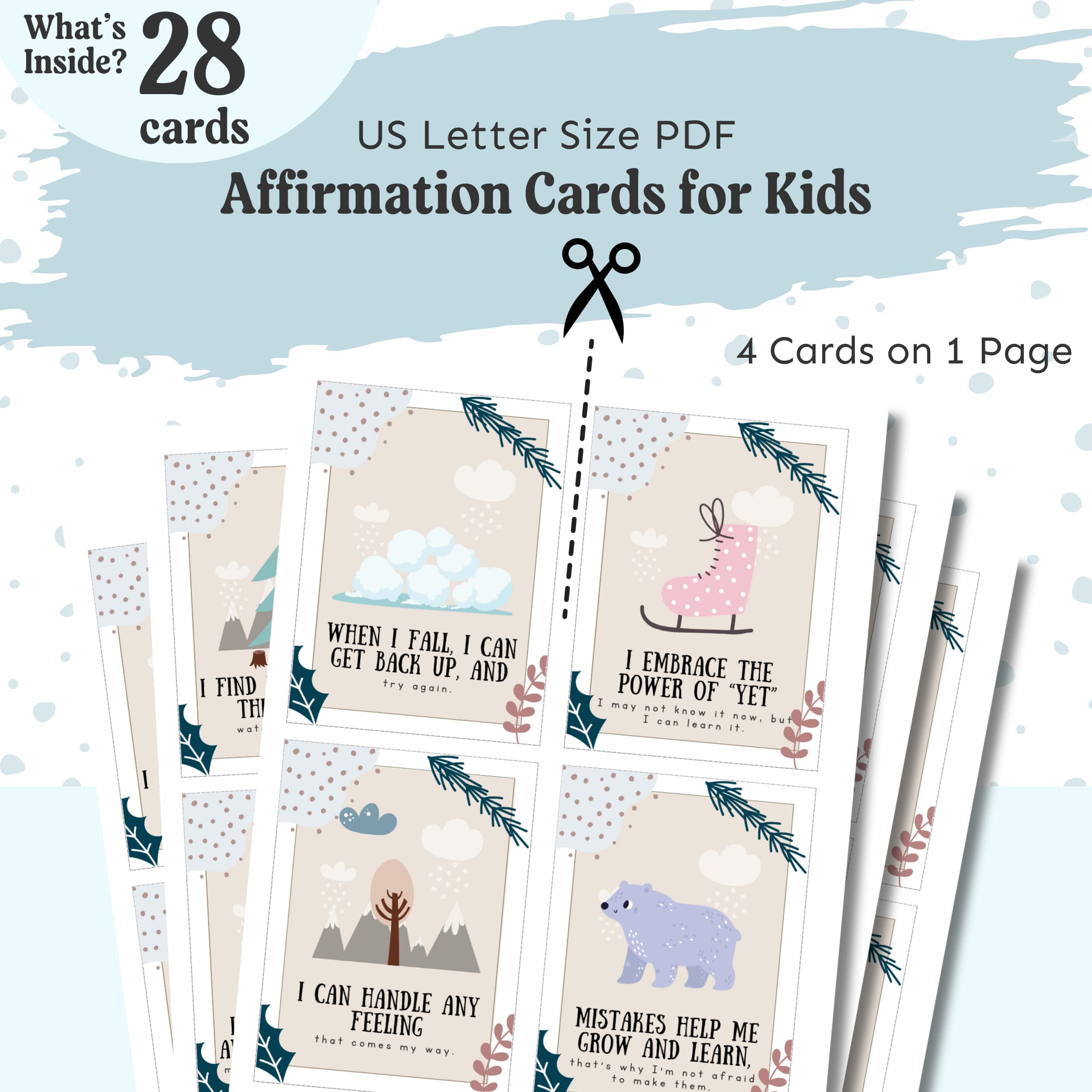 Winter-themed Affirmations