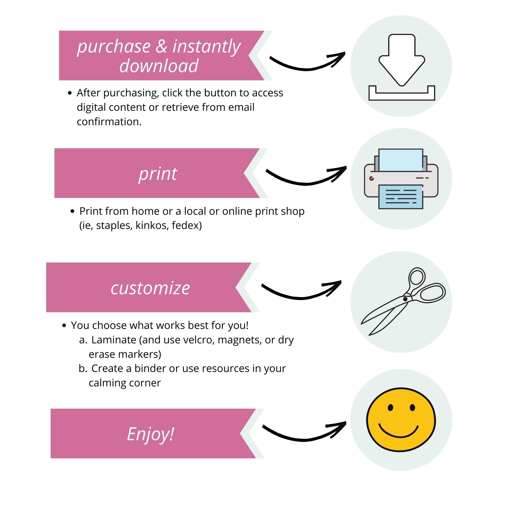Calming Corner Lapboard PDF (ages 3-10)