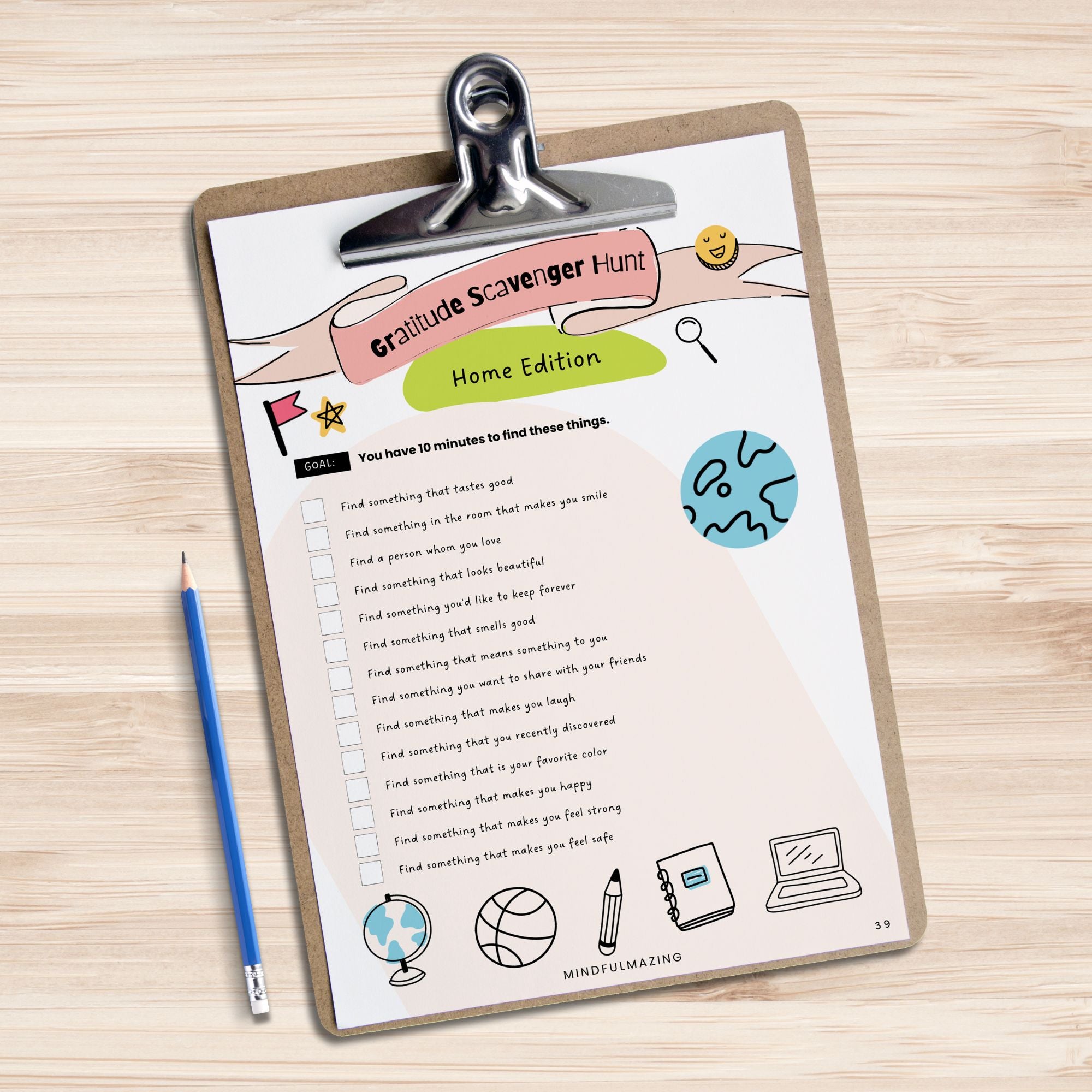 Gratitude Toolkit for Kids PDF (ages 4-11)