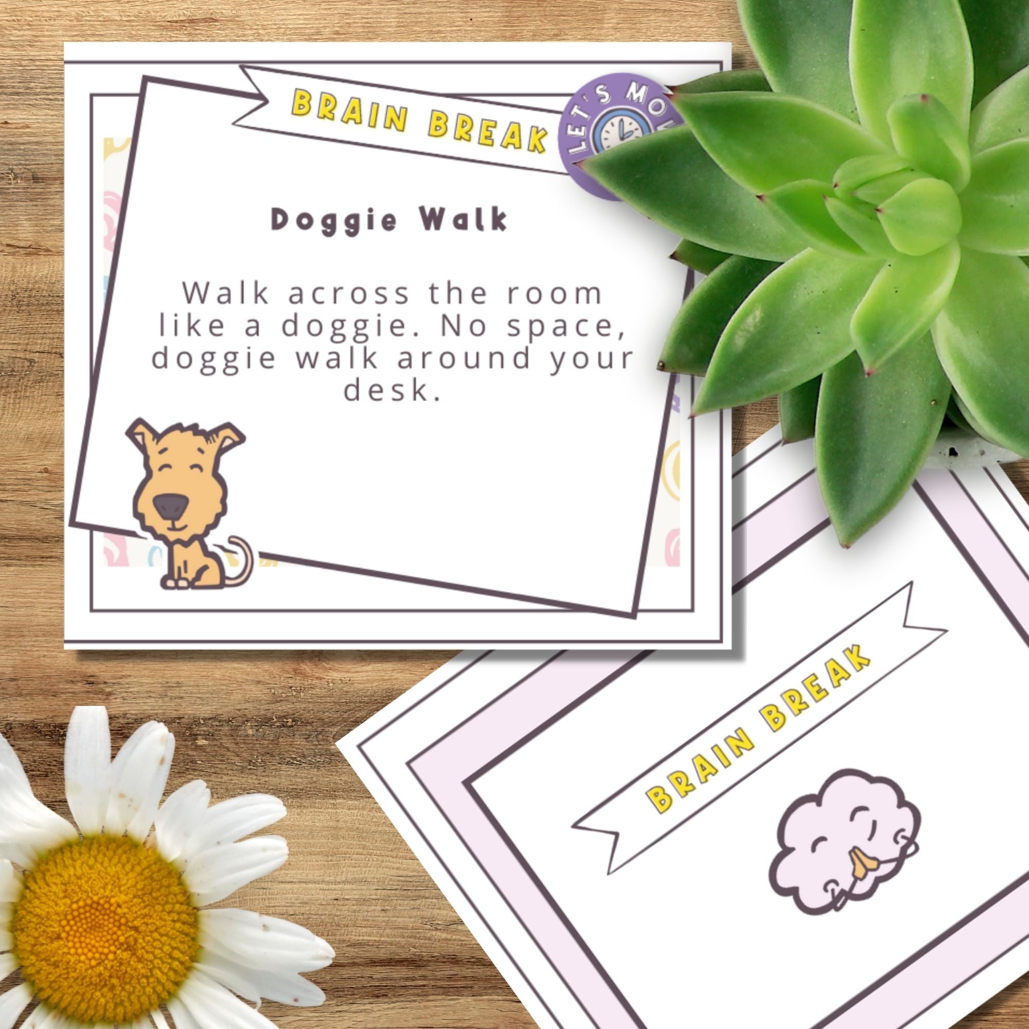 Brain Break Cards for Kids PDF