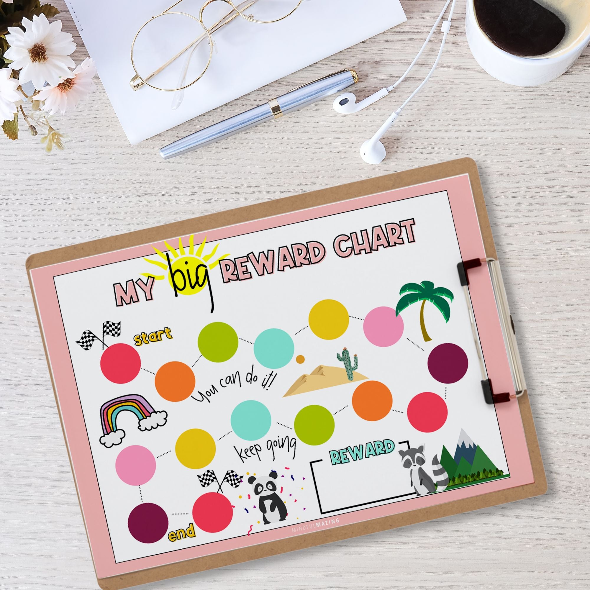 Reward Chart PDF (ages 2-10)