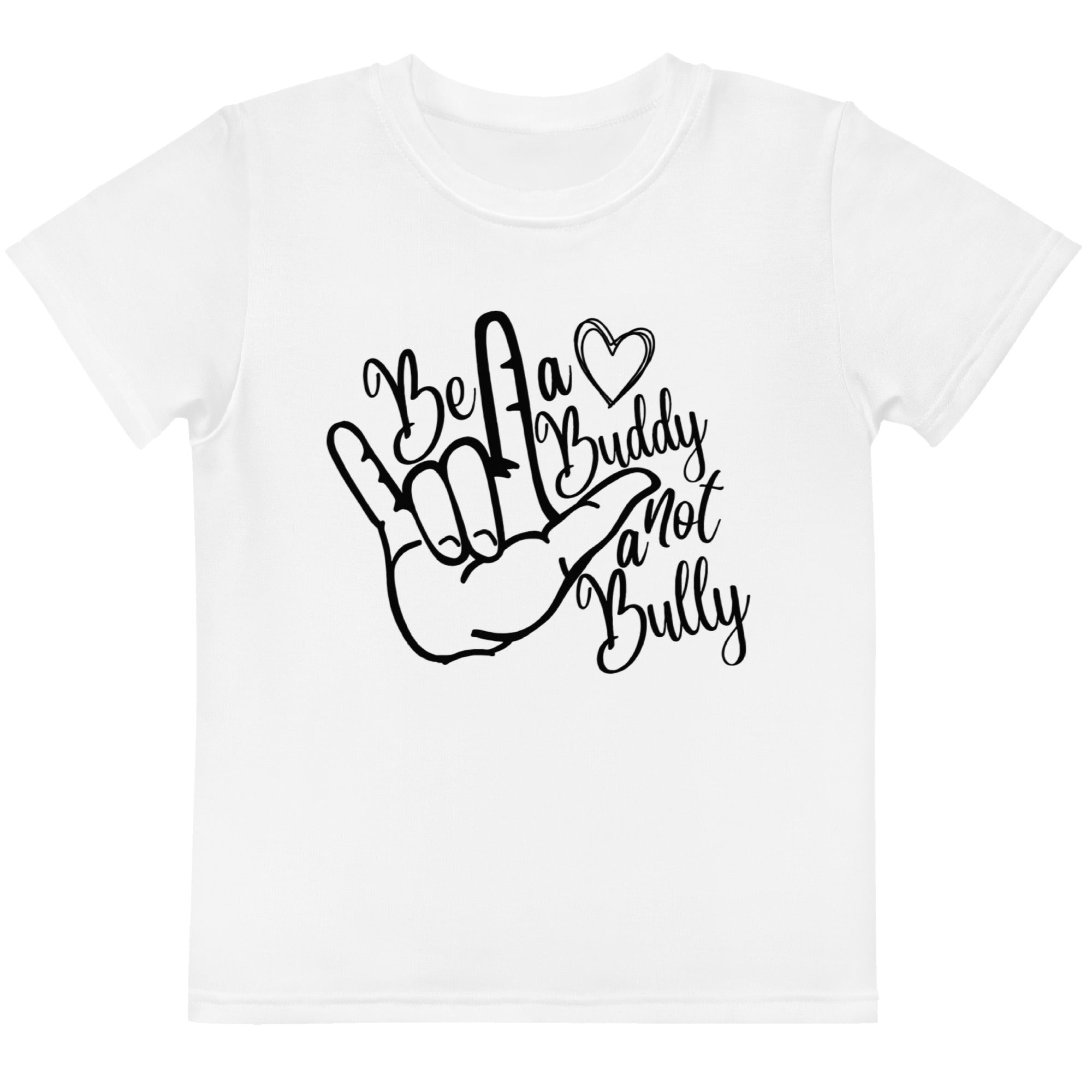 Be a Buddy not a Bully Kids Crew Neck T-shirt [Special Edition]
