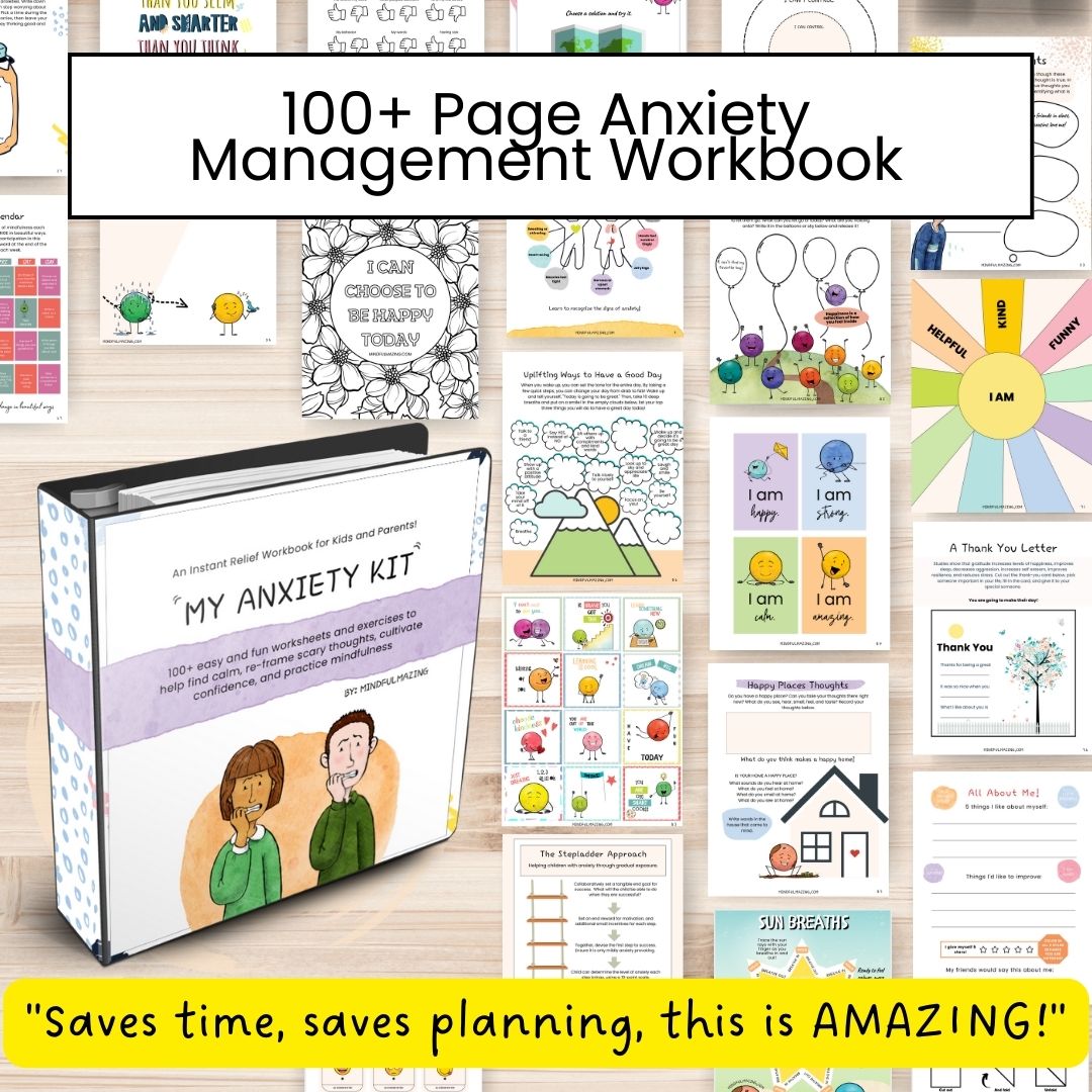 Anxiety Kit for Kids PDF (ages 4 - 11)
