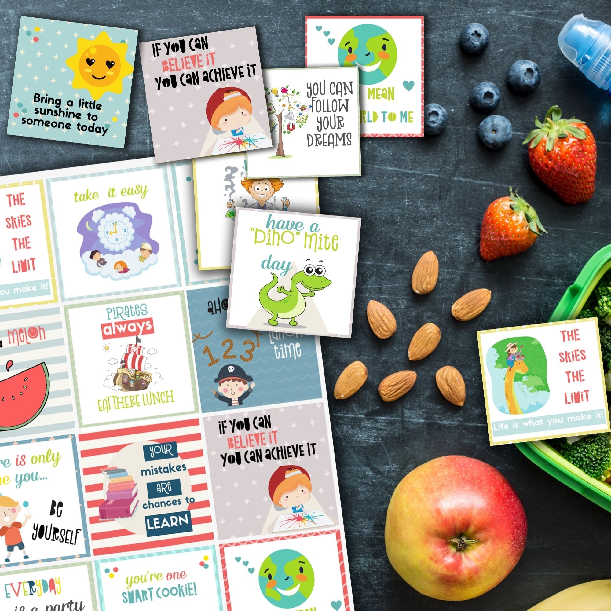 100+ Lunchbox Notes For Kids (PDF)