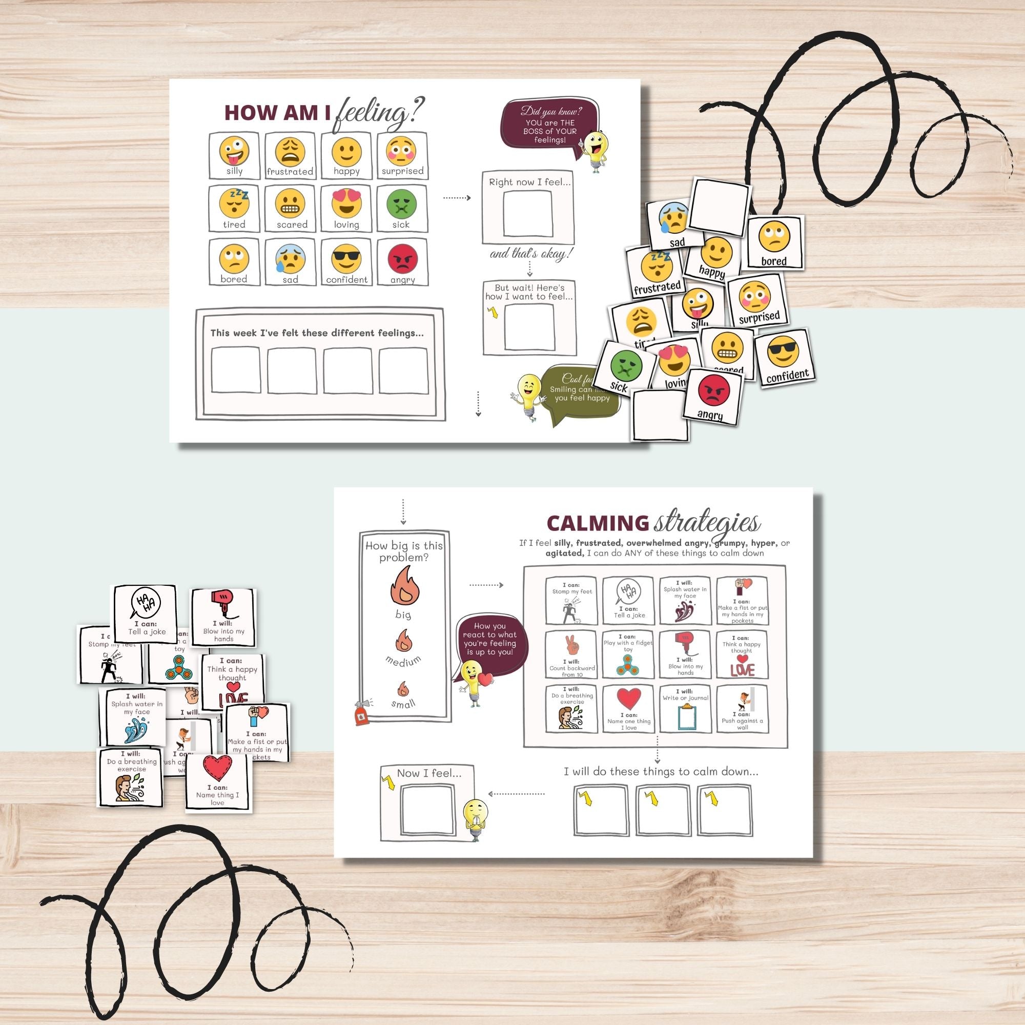 Calming Corner Lapboard PDF (ages 3-10)