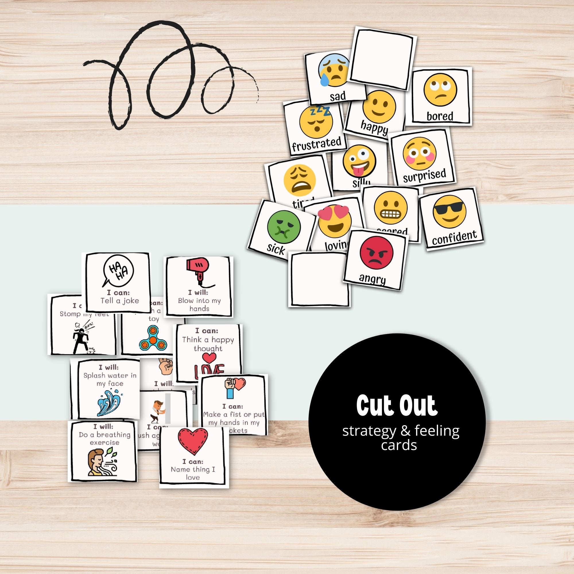 Calming Corner Lapboard PDF (ages 3-10)