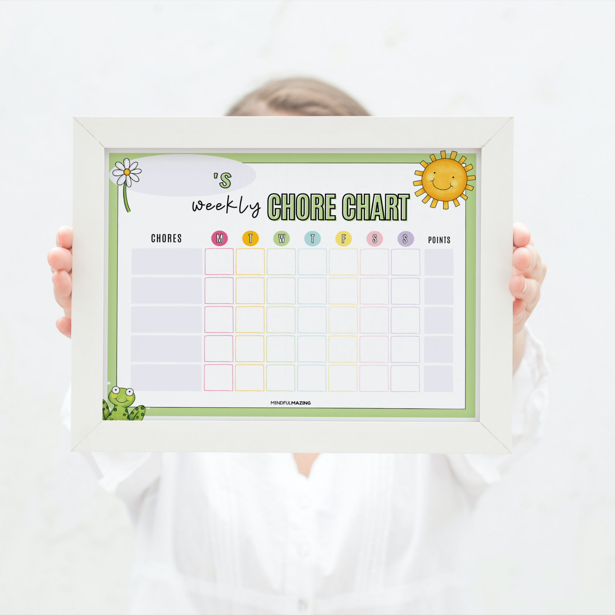 Chore Chart Bundle for Kids PDF (ages 2-10)