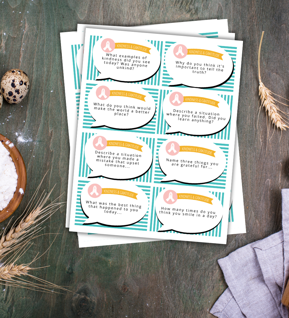 Family Conversation Starters PDF (all ages)