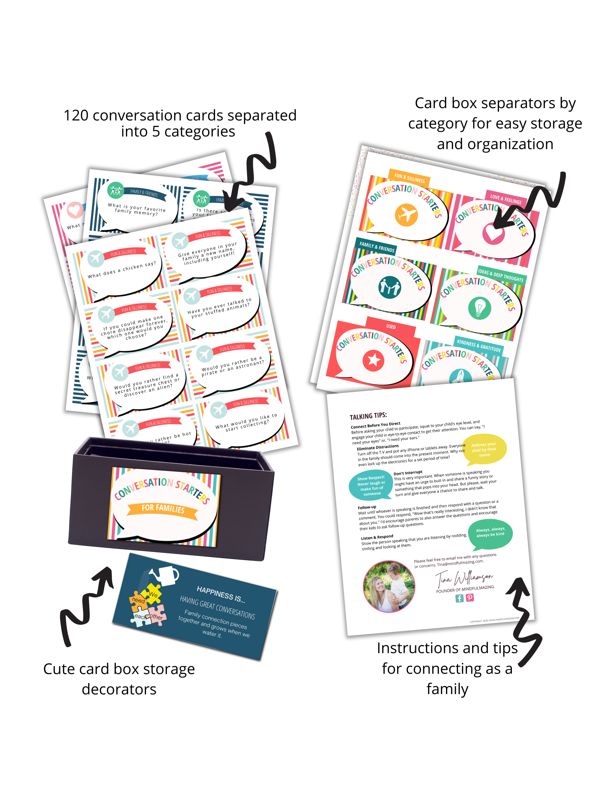 Family Conversation Starters PDF (all ages)