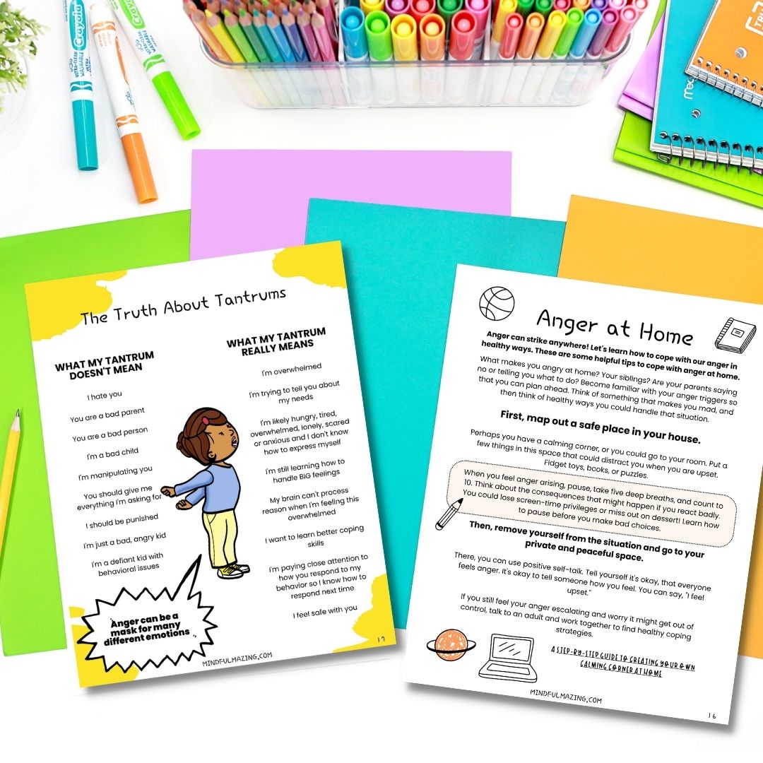 Anxiety Kit for Kids PDF (ages 4 - 11)