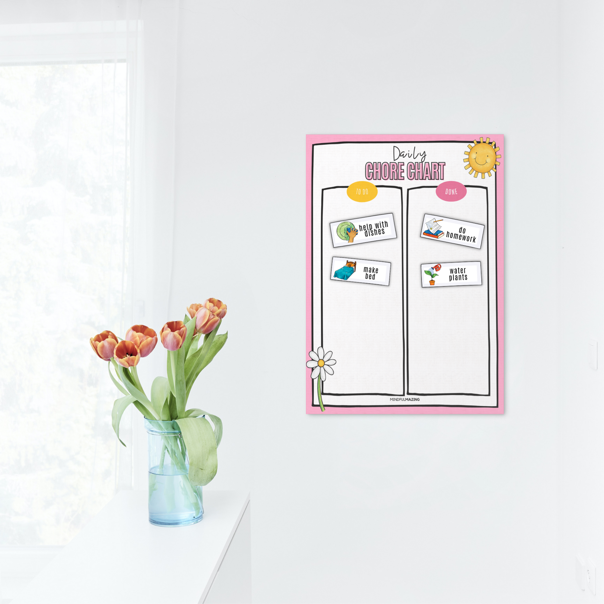 Chore Chart Bundle for Kids PDF (ages 2-10)