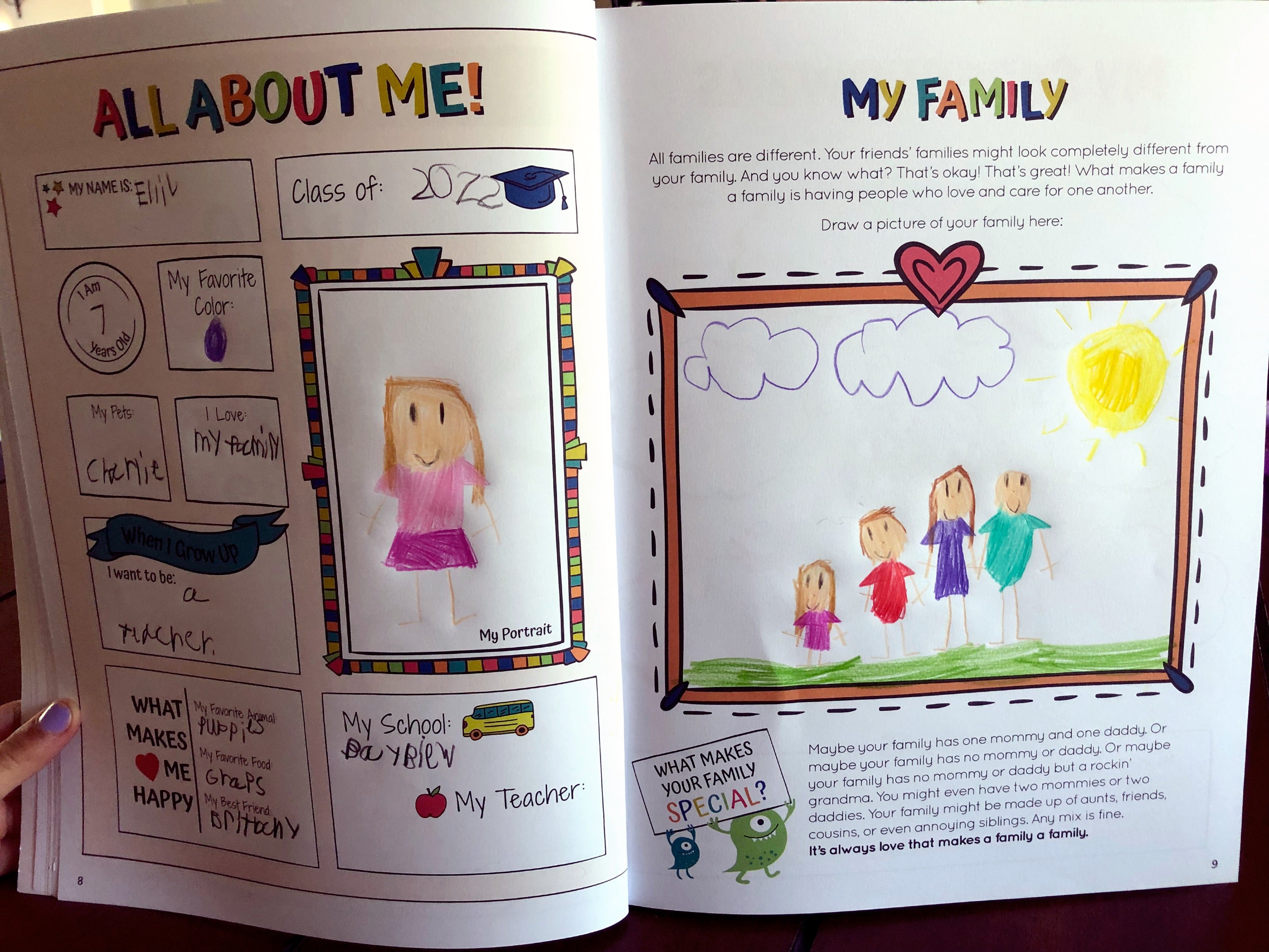 Amazing Me Growth Mindset Activity Journal