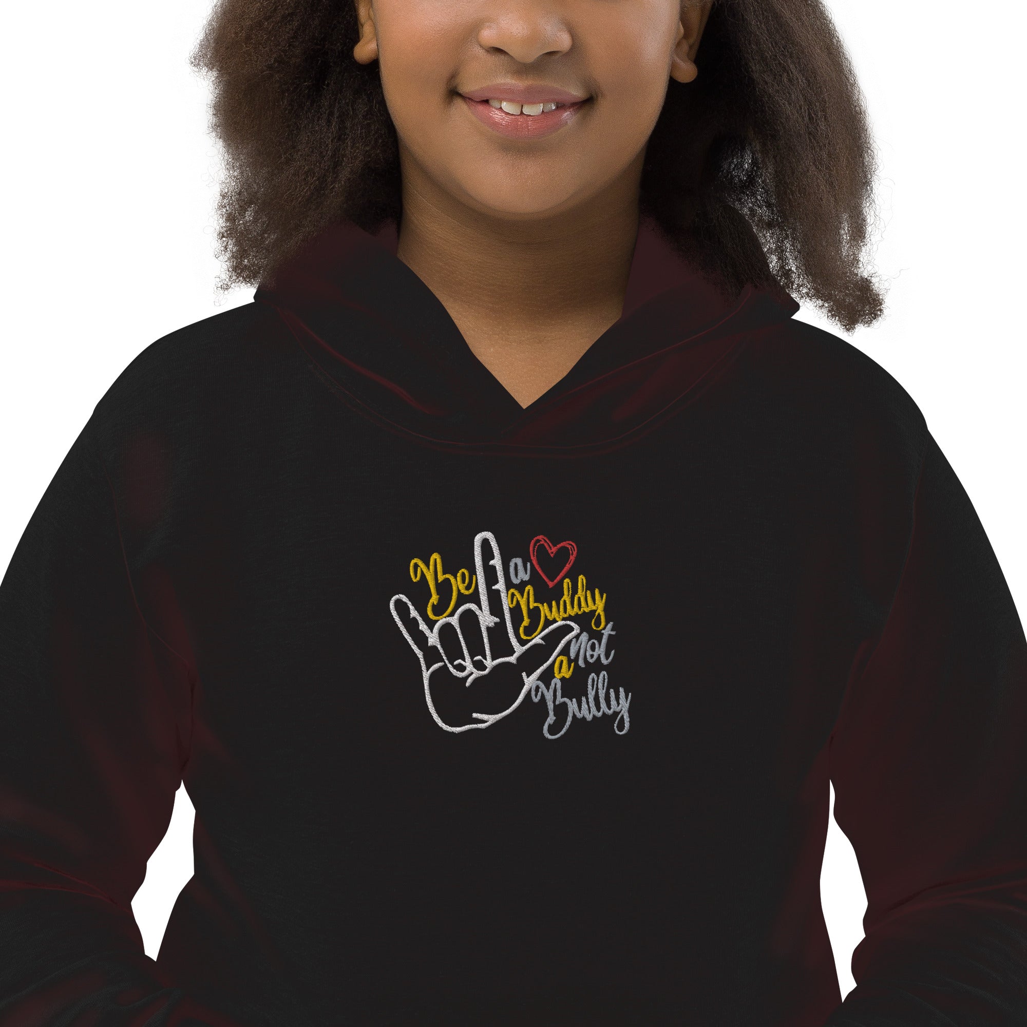 Be a Buddy Not a Bully Kids Hoodie