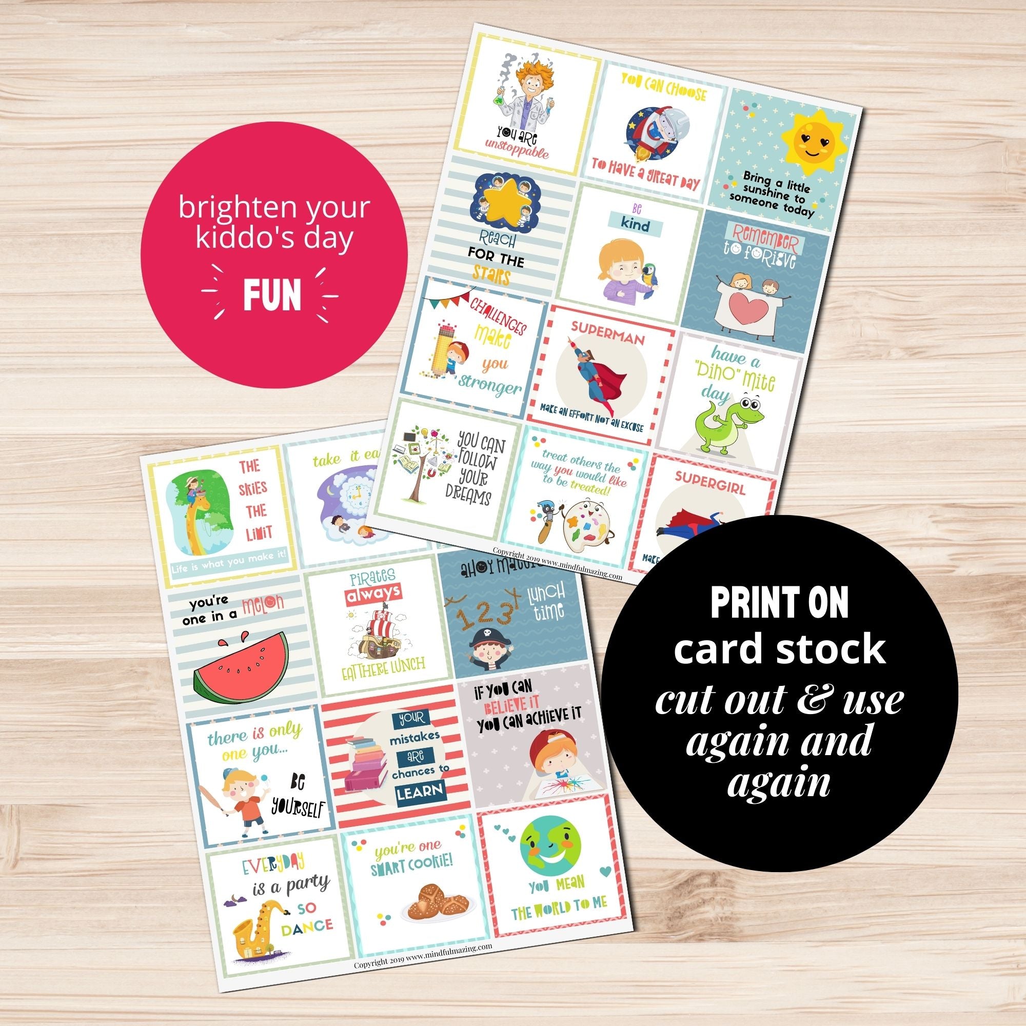 100+ Lunchbox Notes For Kids (PDF)