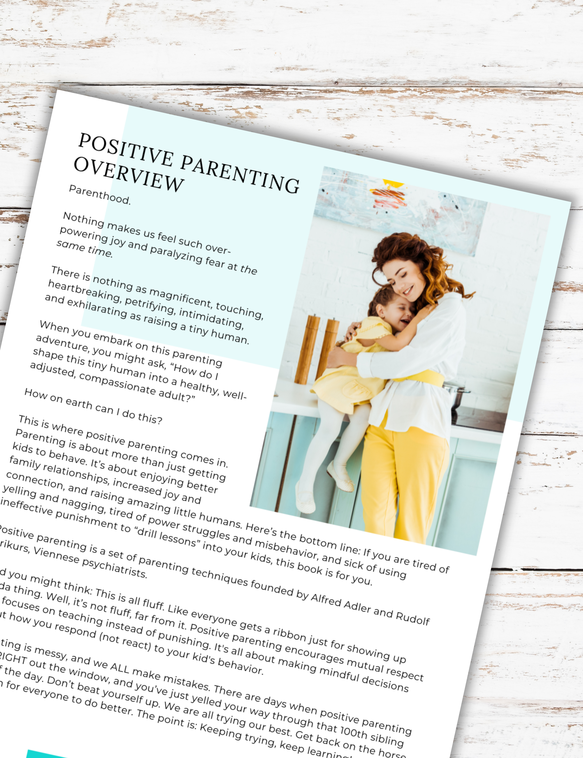 Positive Parenting Handbook