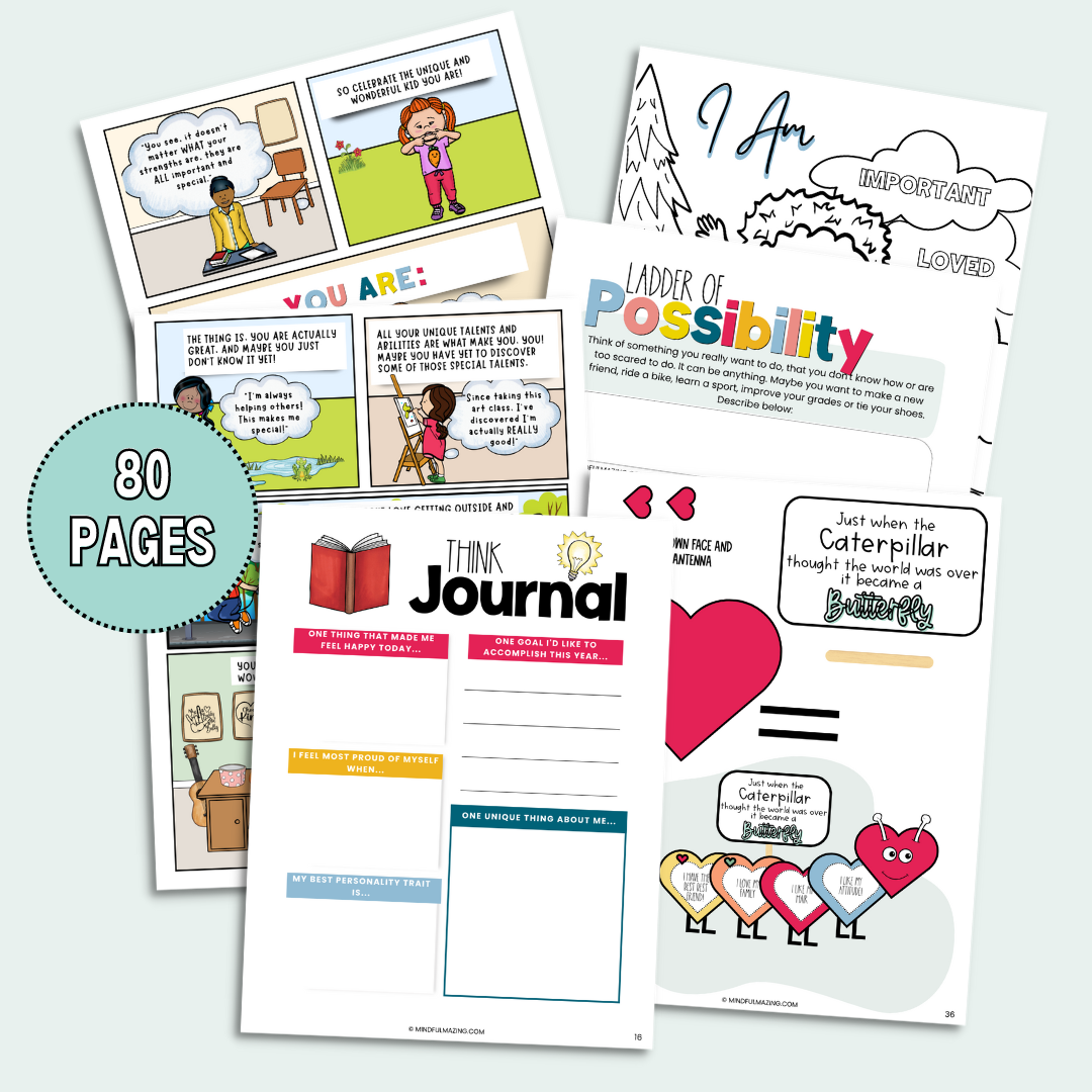 Confidence + Positivity Kit for Kids (Ages 5 to 11)