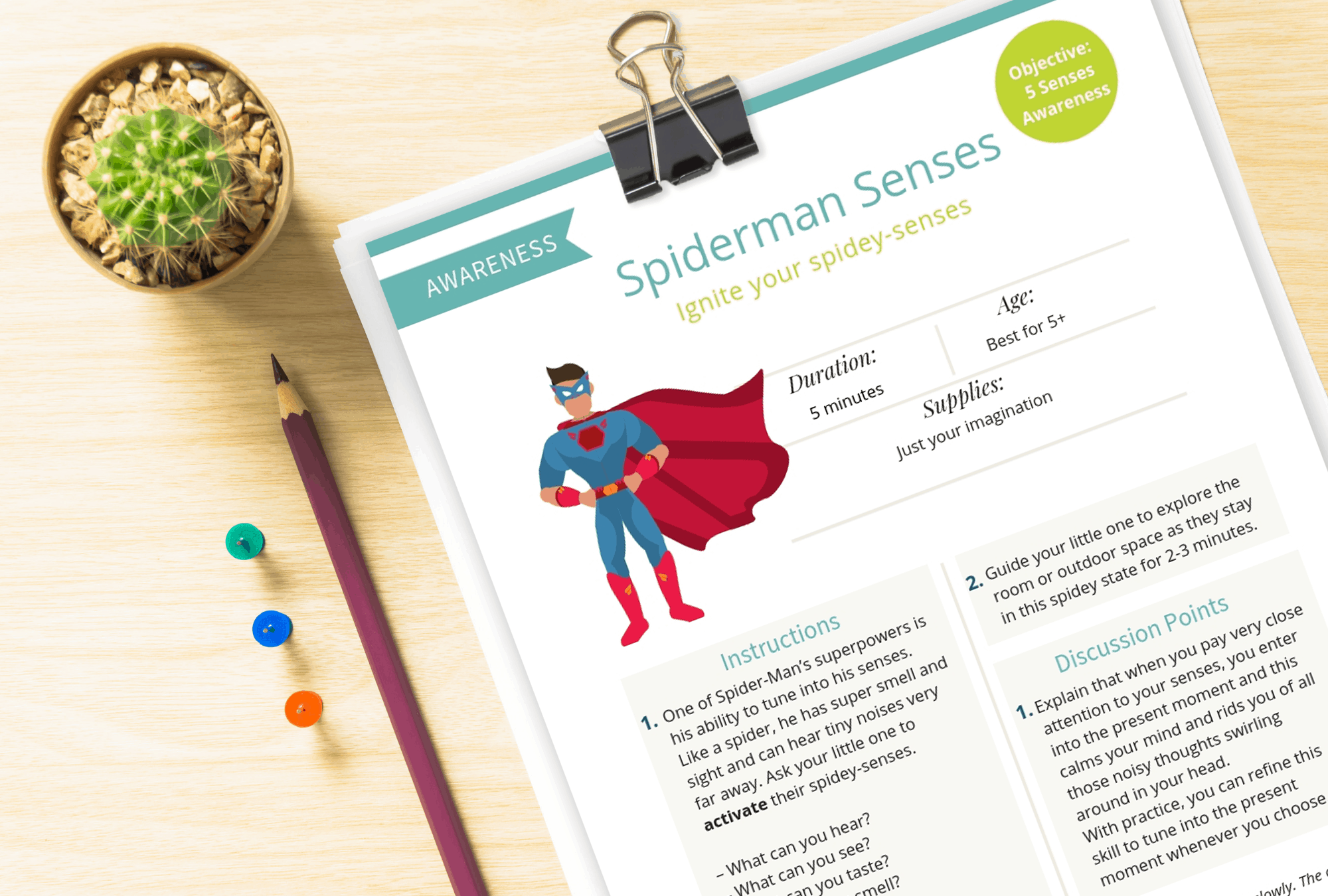 Mighty Mindful Kids PDF (ages 2-10)