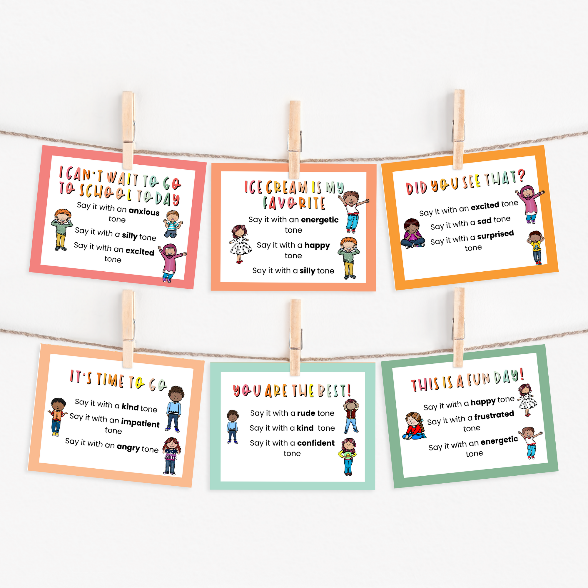 Tone of Voice (PDF) Ages 4-10