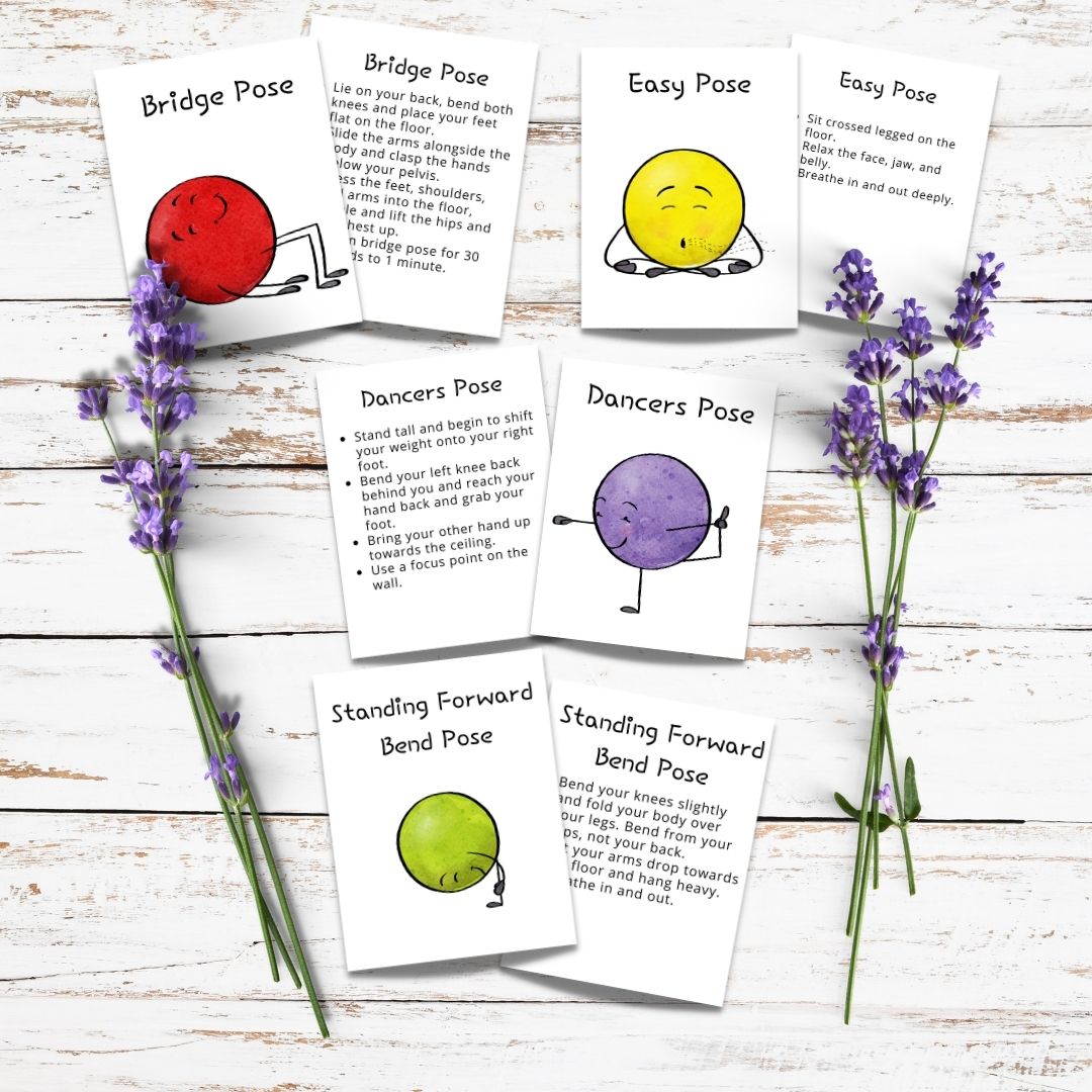 Yoga Kids Poster & Flashcards