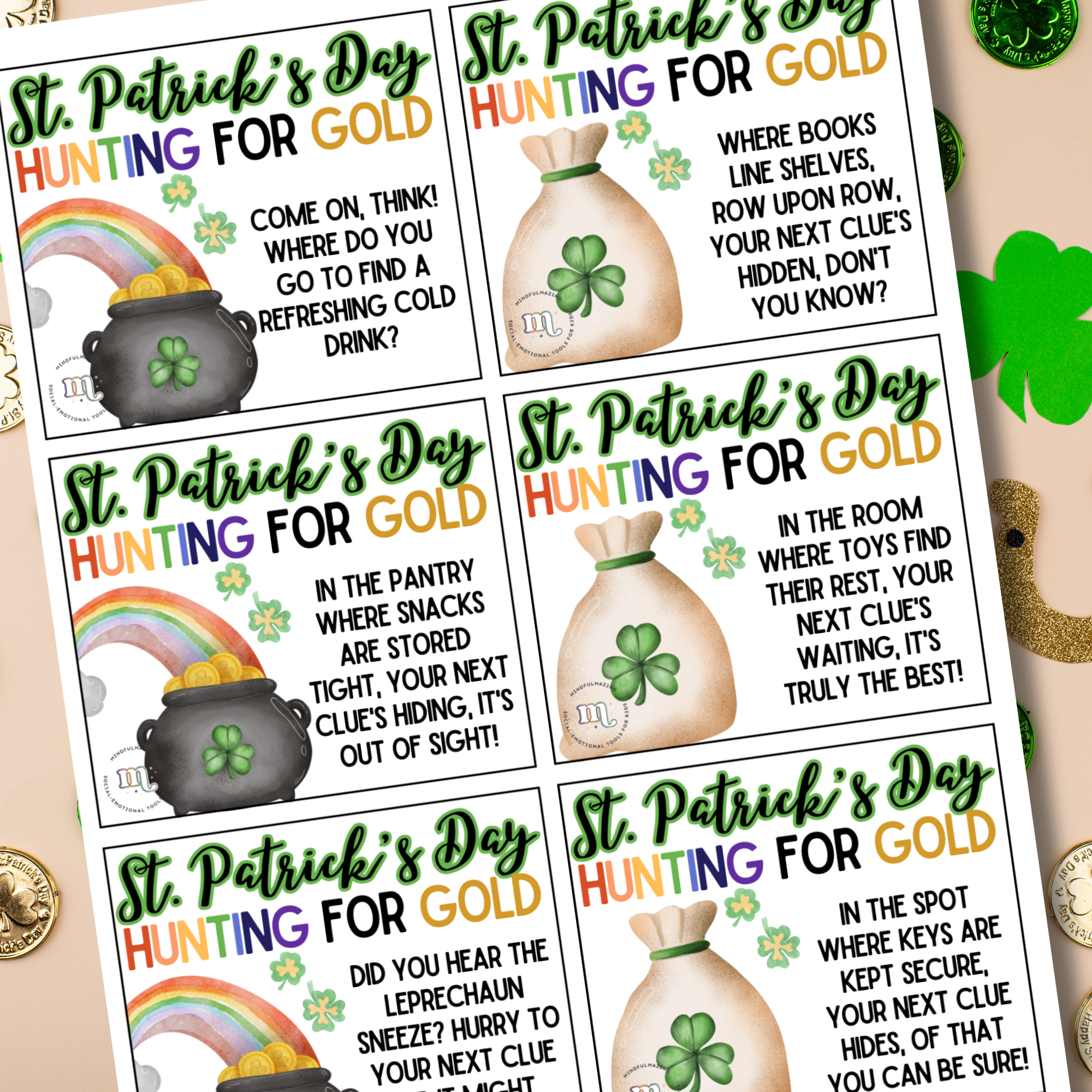 St. Patrick's Day Scavenger Hunt