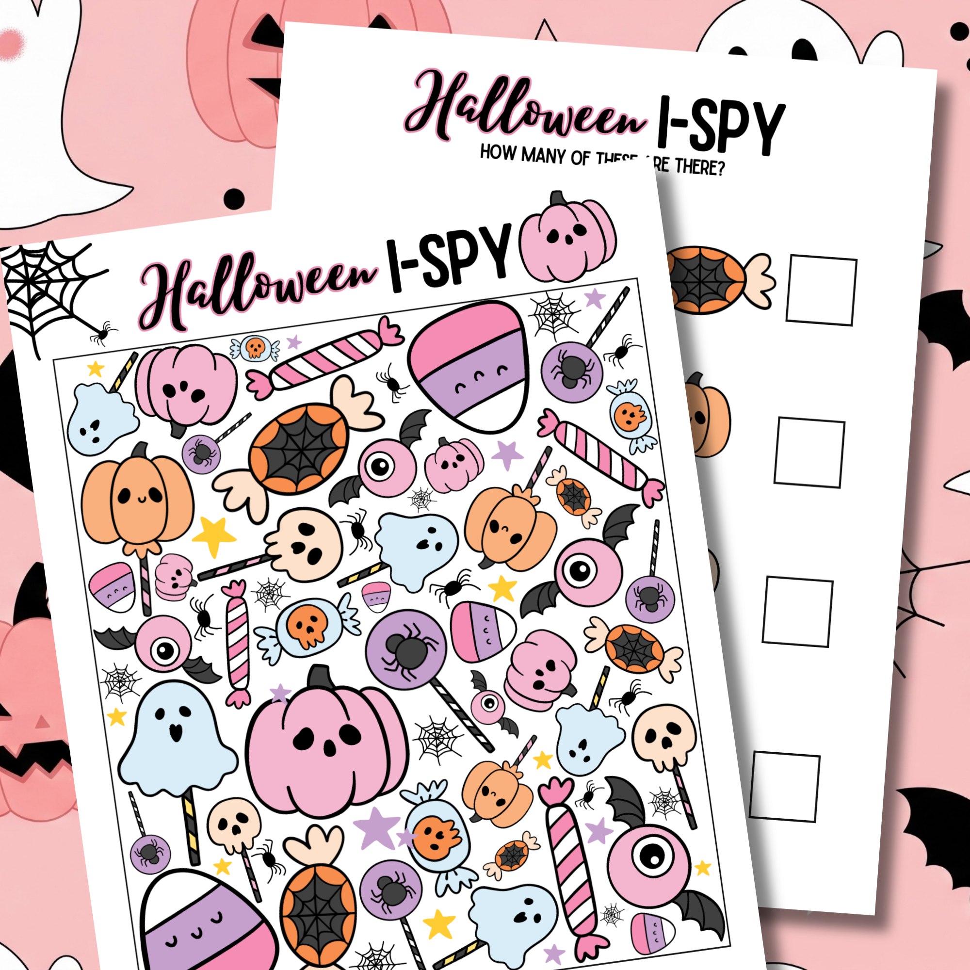 Pink Halloween I-Spy