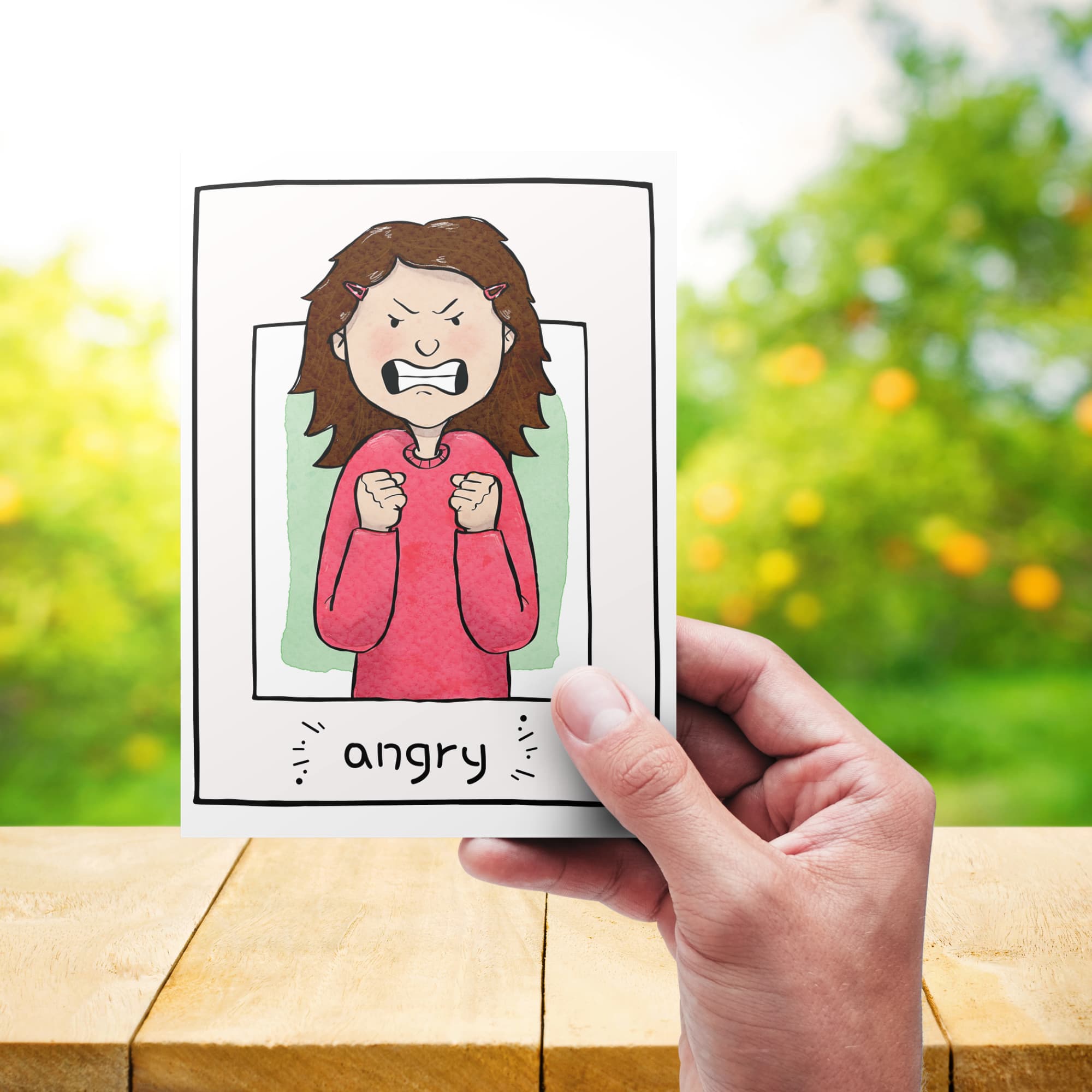 Emotion Flashcards PDF (ages 2 to 10)