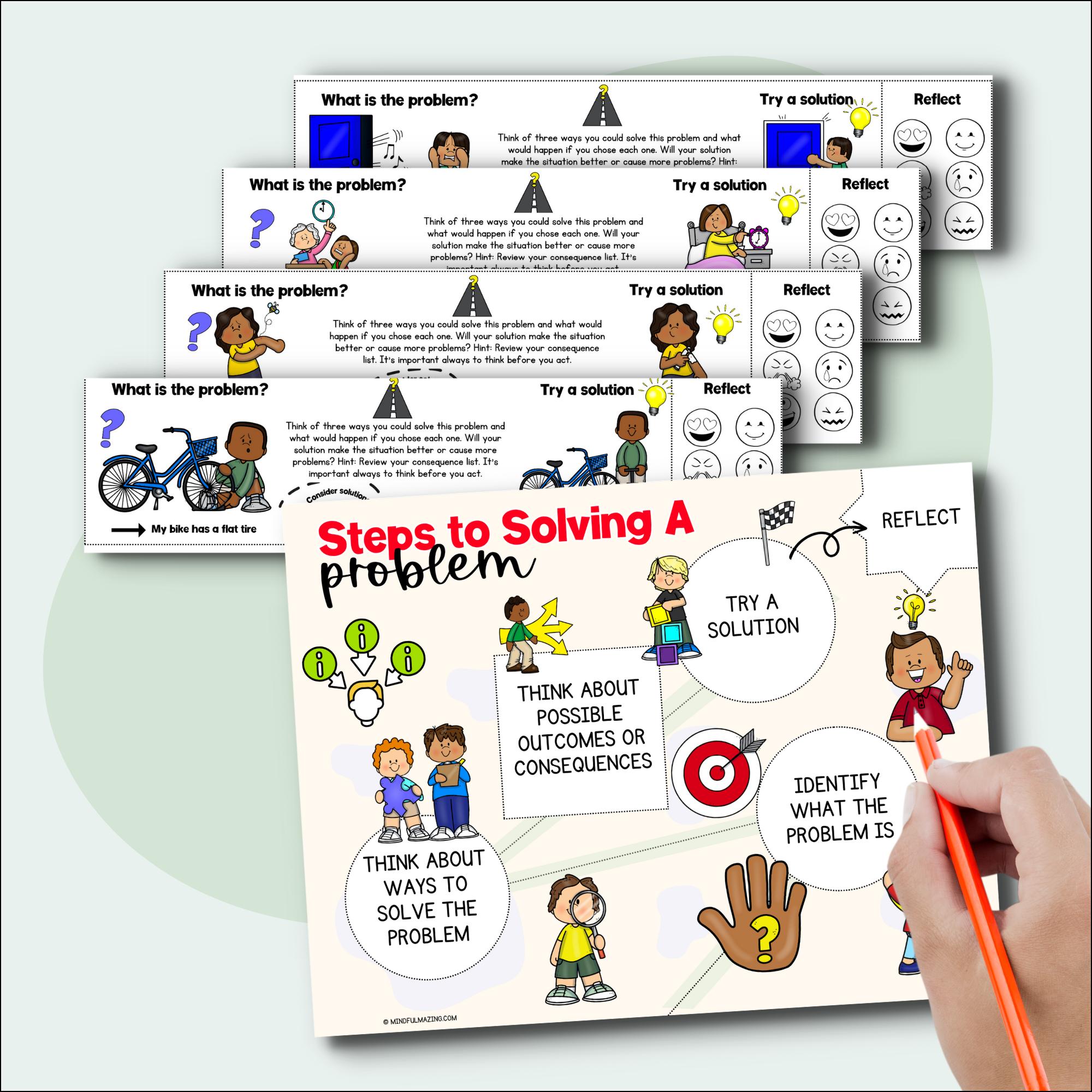 Responsibility Social-Emotional Learning Unit (ages 3 - 8)