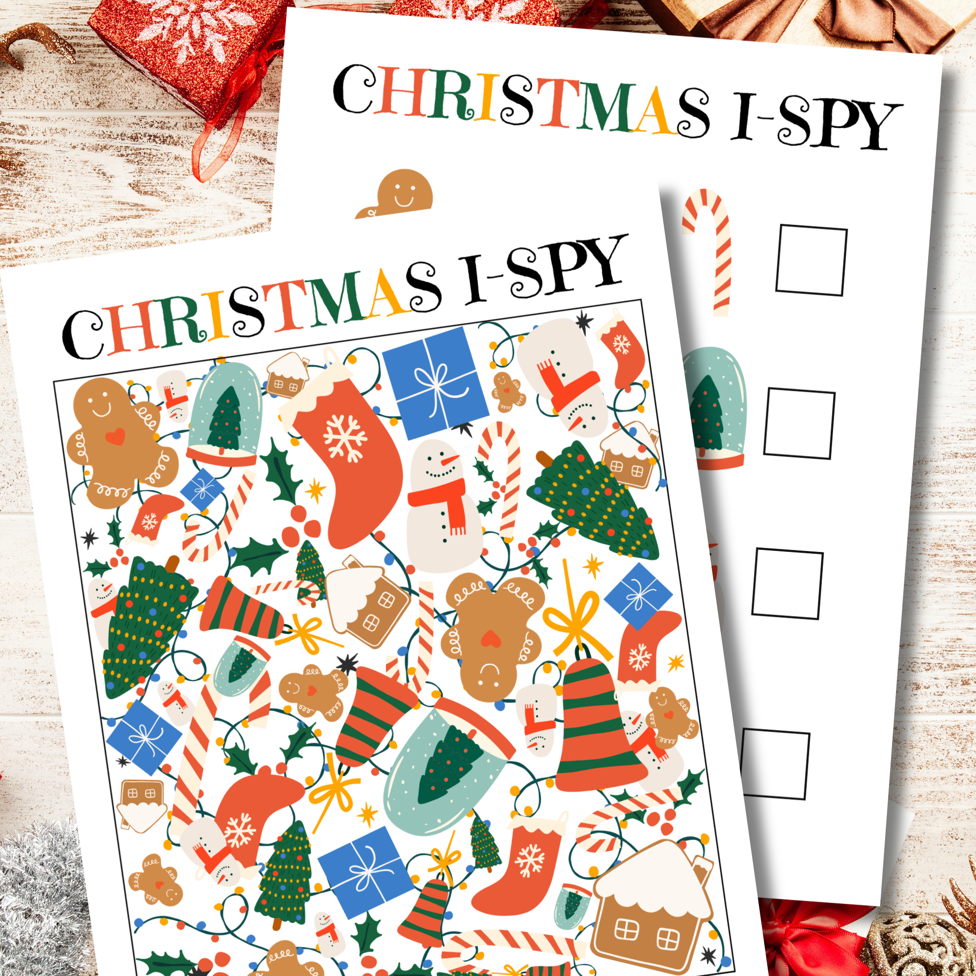 Festive Christmas I-Spy